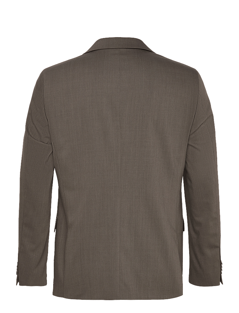 Lindbergh Black - Technical stretch blazer - combi suit - vienaeiliai švarkai - dk sand mel - 1