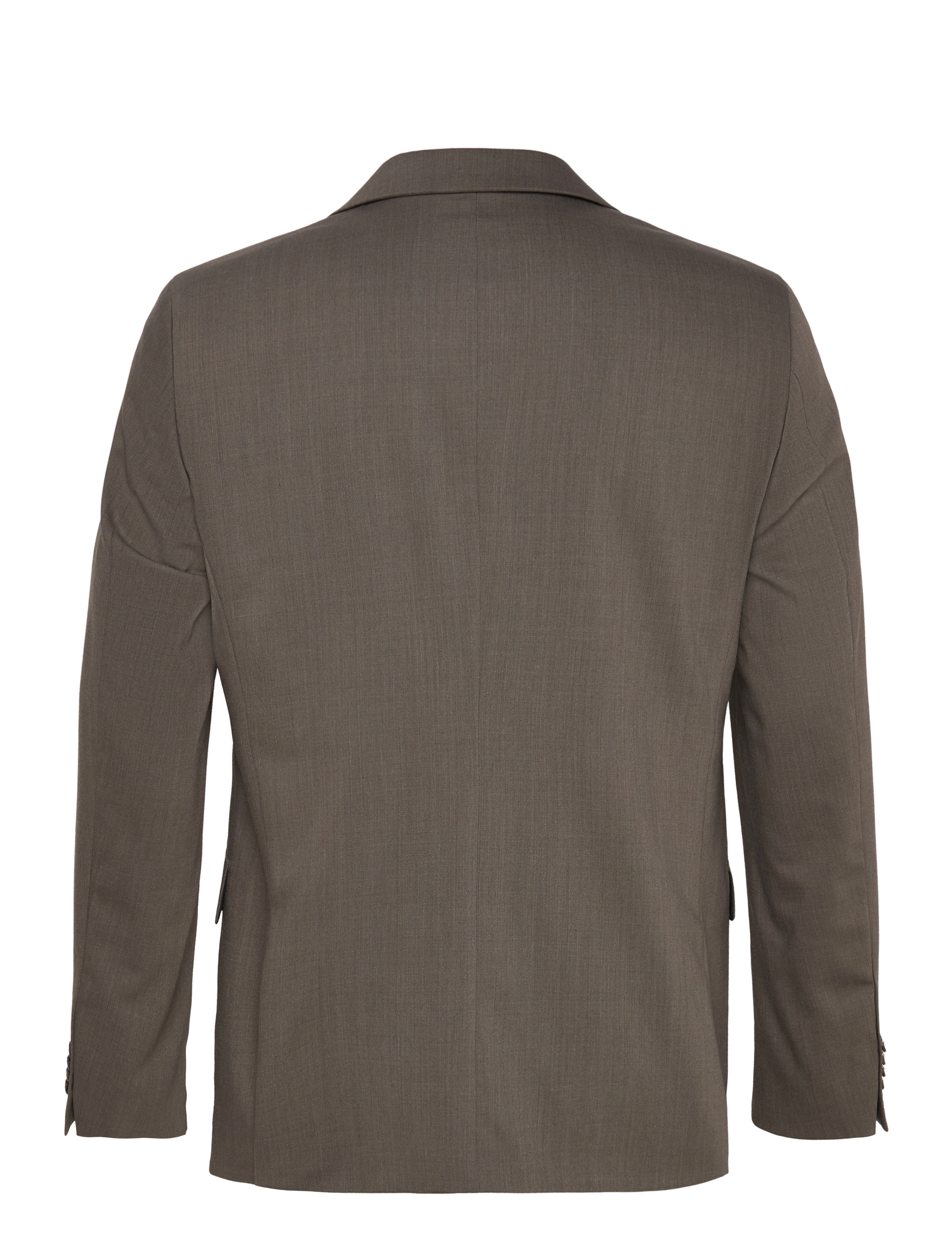 Lindbergh Black - Technical stretch blazer - combi suit - enkeltradede blazere - dk sand mel - 1