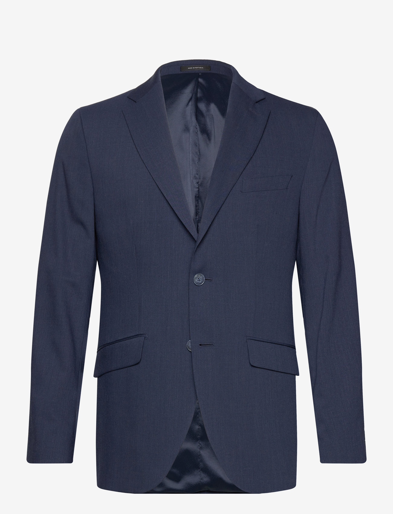 Lindbergh Black - Technical stretch blazer - combi su - yksiriviset bleiserit - mid navy mel - 1