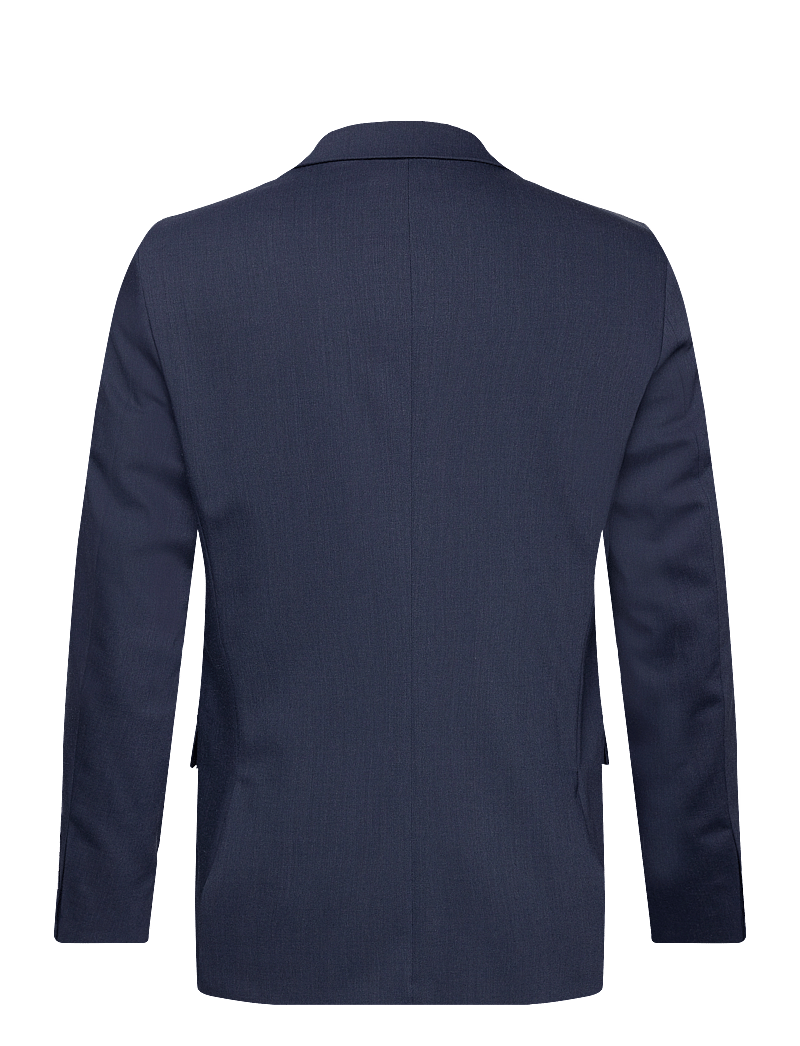 Lindbergh Black - Technical stretch blazer - combi su - yksiriviset bleiserit - mid navy mel - 2