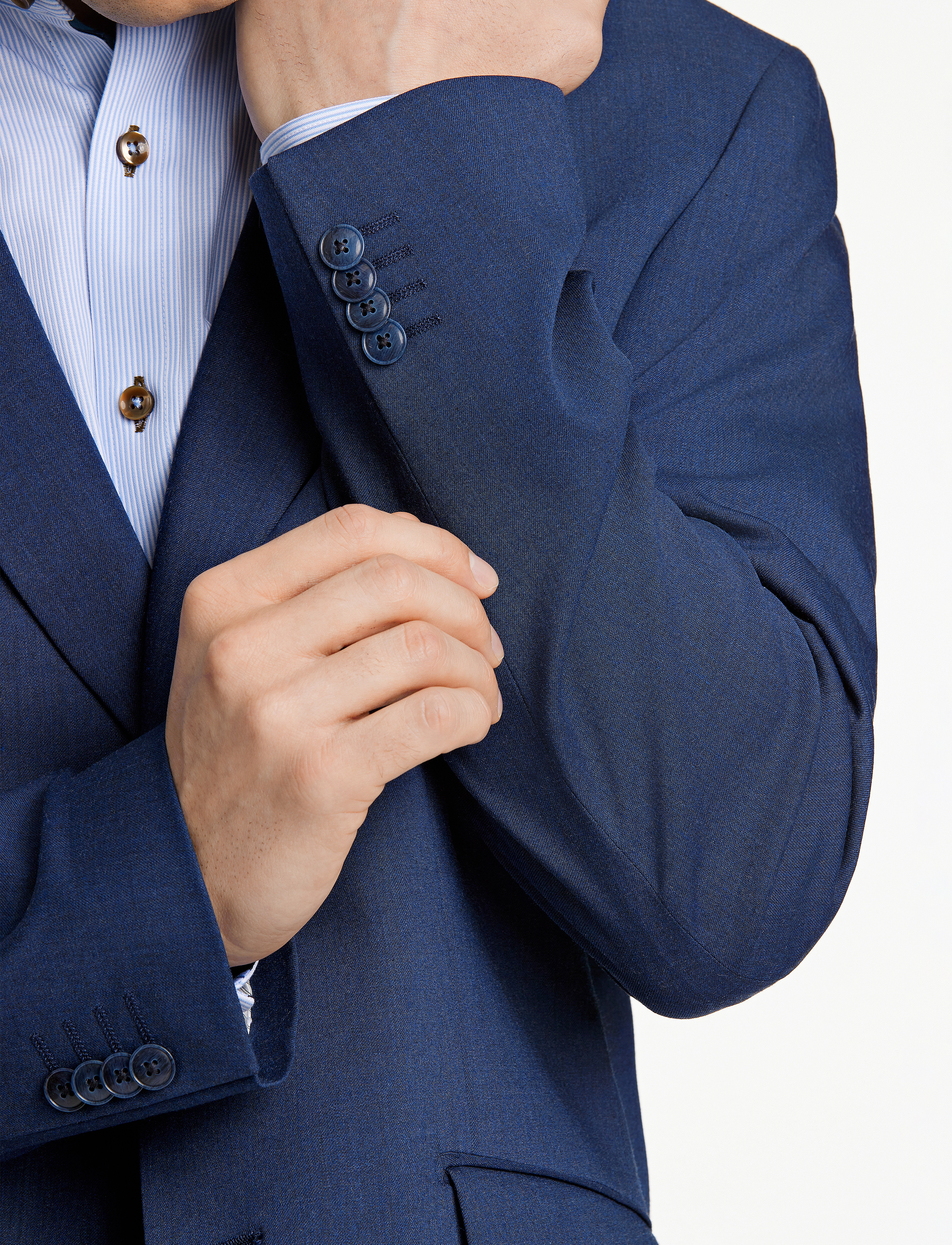Lindbergh Black Technical Stretch Blazer Combi Suit herr – bild 6