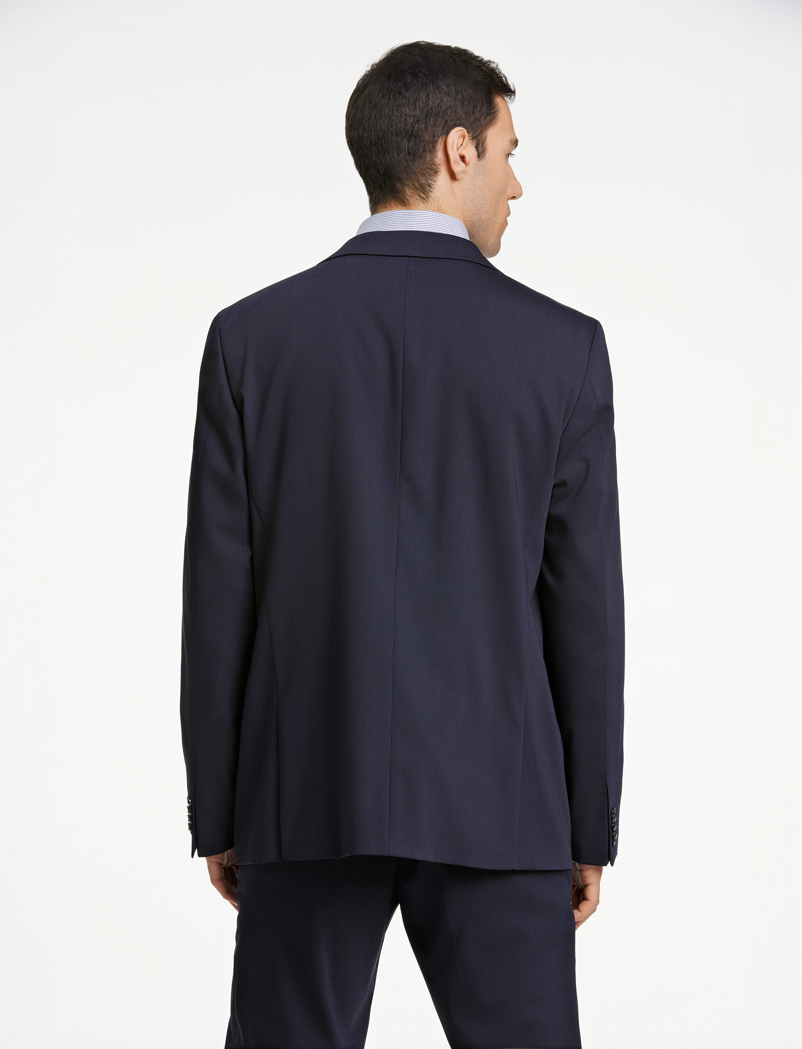 Lindbergh Black - Technical stretch blazer - combi suit - einreiher - navy - 3