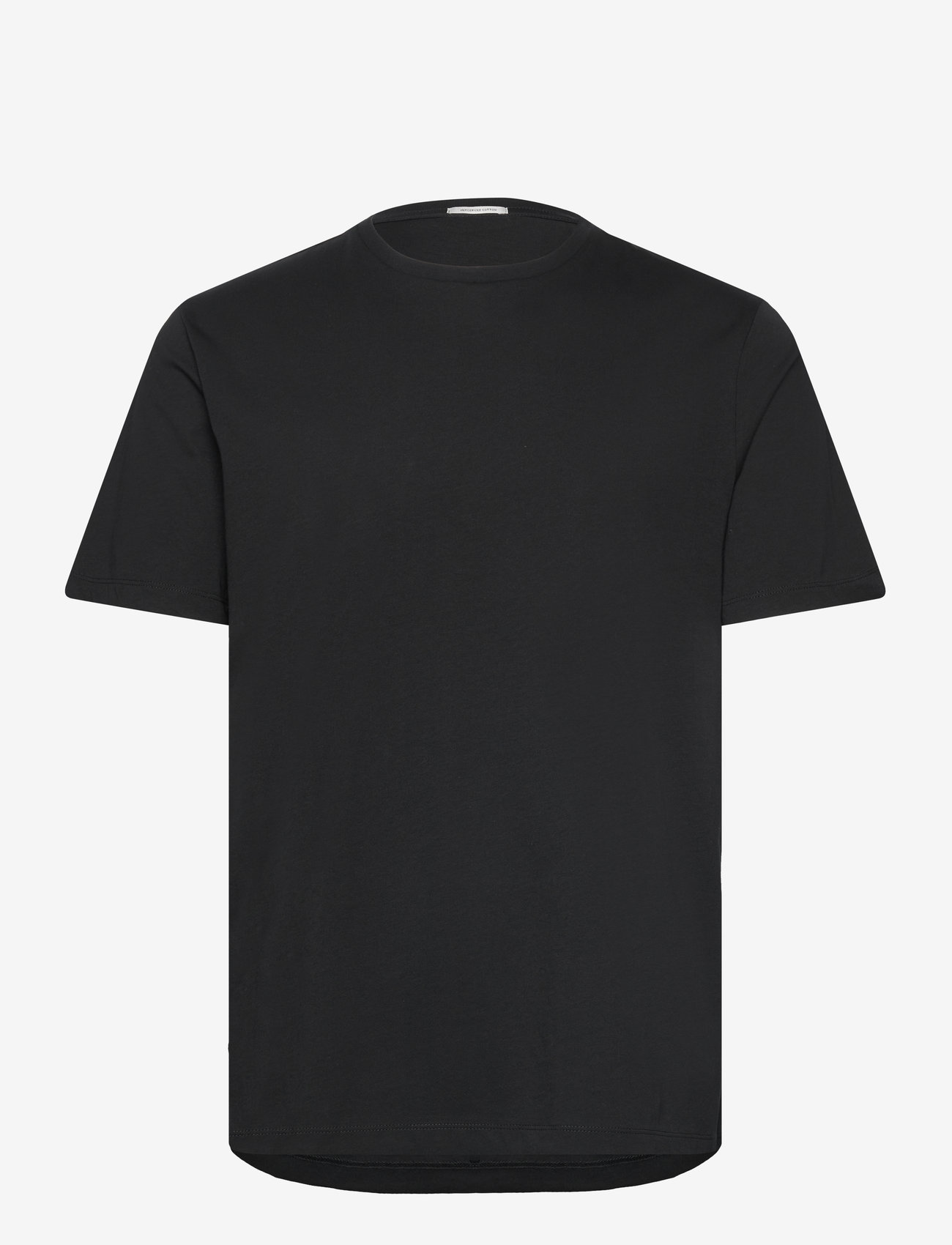 Lindbergh Black - Mercerized cotton tee S/S - stutterma bolir - black - 1