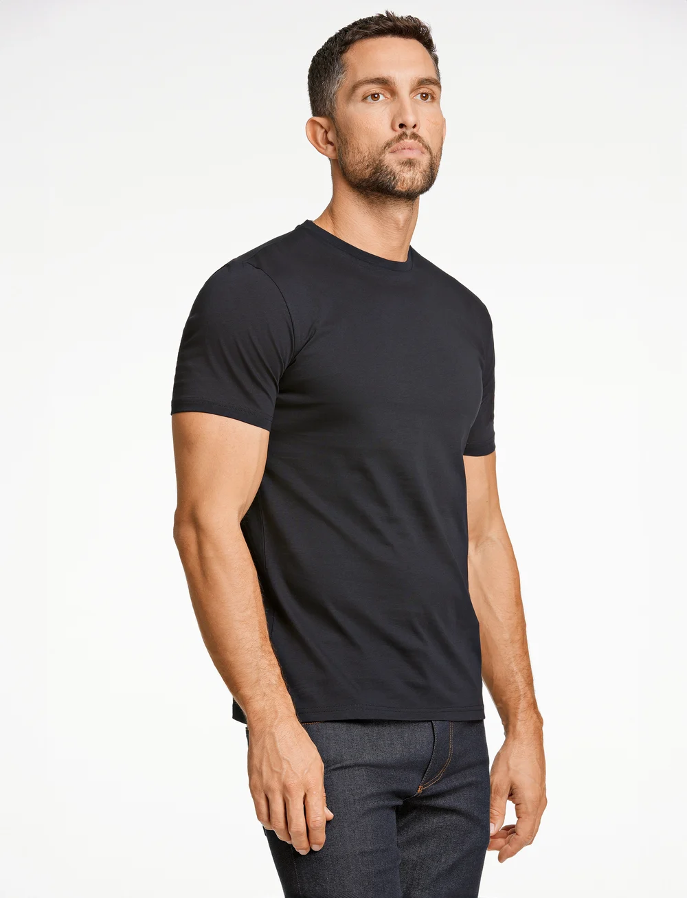 Lindbergh Black - Mercerized cotton tee S/S - lühikeste varrukatega t-särgid - black - 0