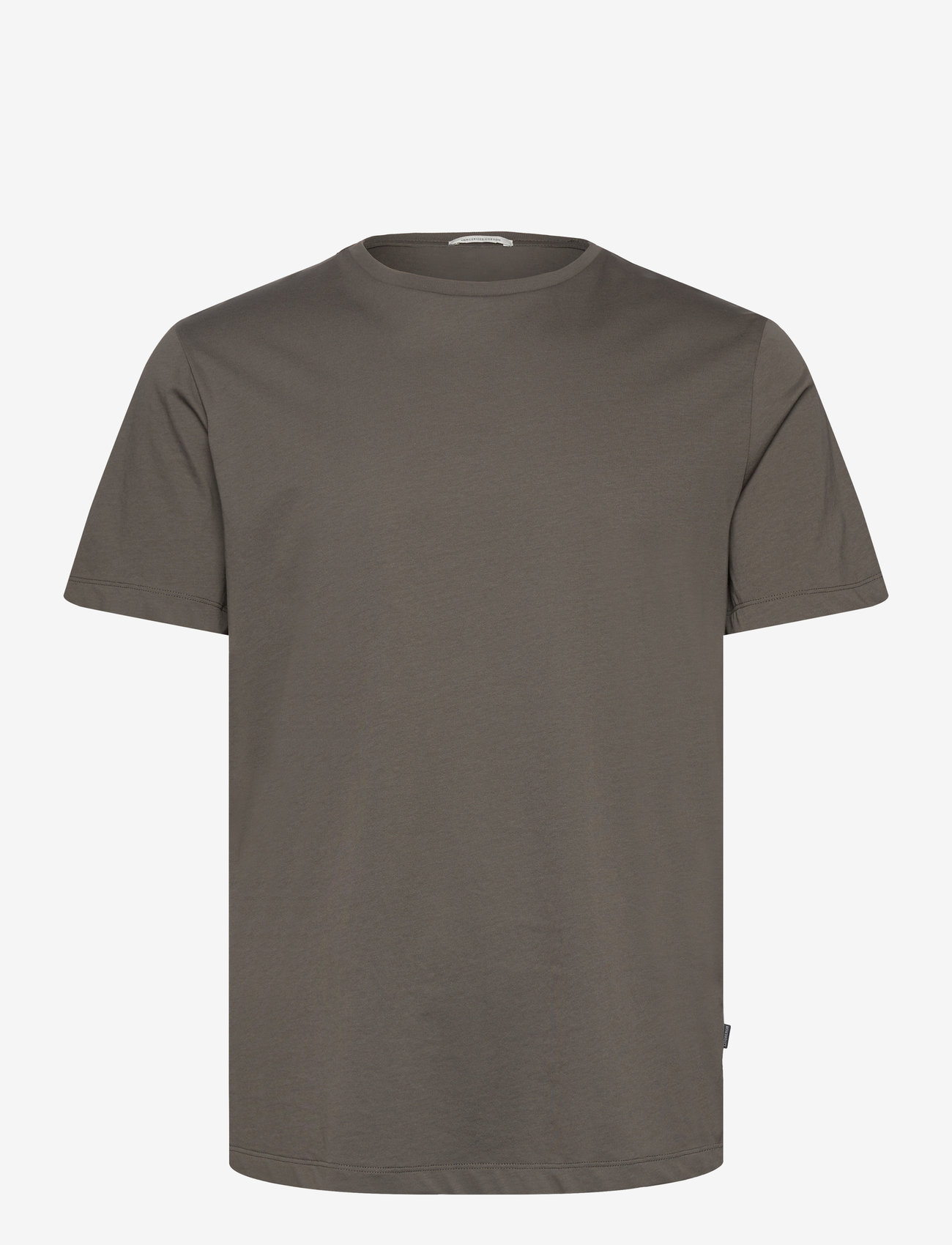 Lindbergh Black - Mercerized cotton tee S/S - kurzärmelig - dk army - 1
