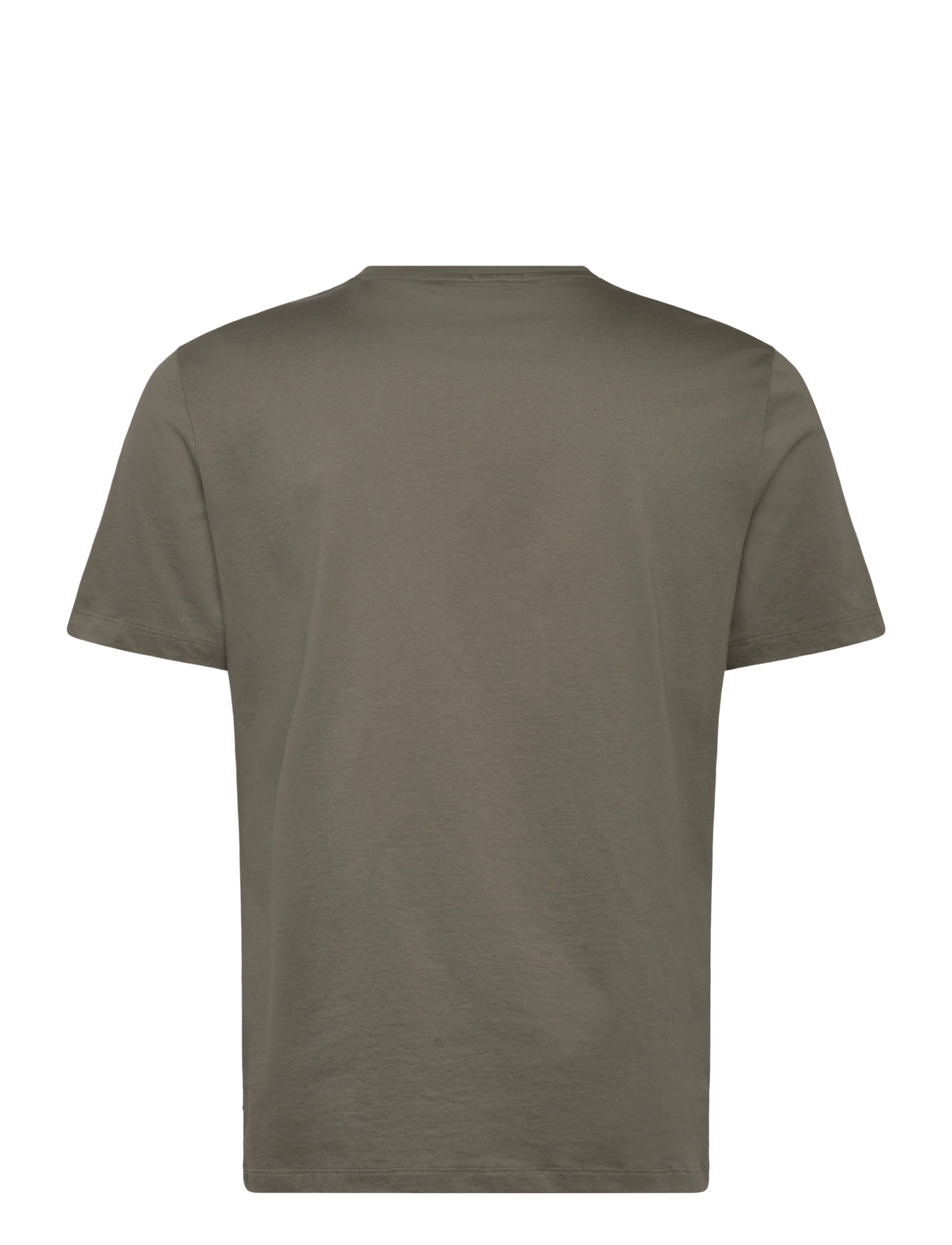 Lindbergh Black - Mercerized cotton tee S/S - kortärmade t-shirts - dk olive - 2