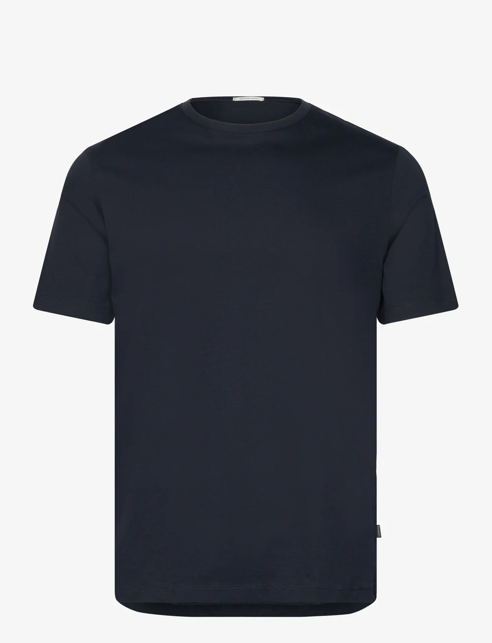 Lindbergh Black - Mercerized cotton tee S/S - kortärmade t-shirts - navy - 1