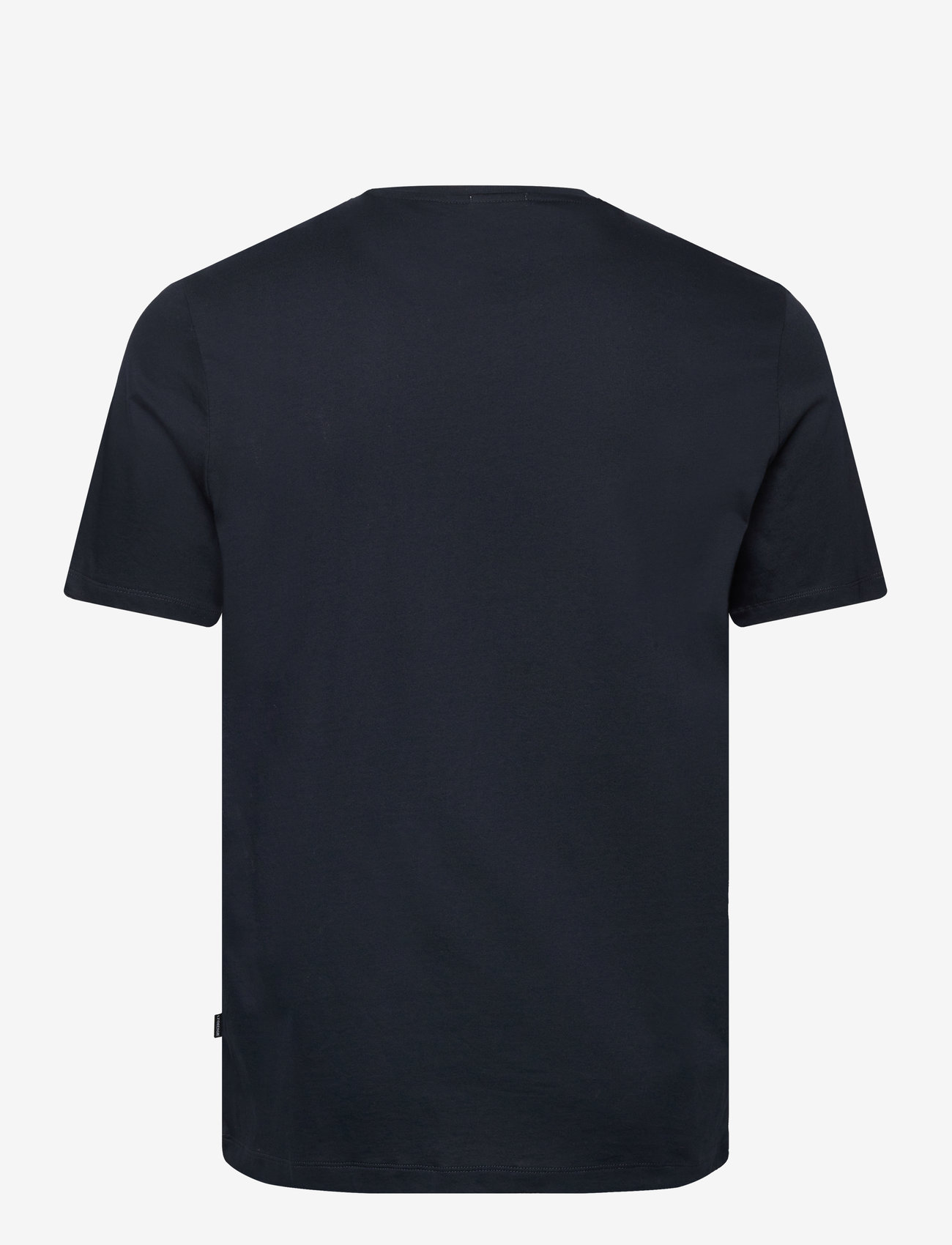 Lindbergh Black - Mercerized cotton tee S/S - kortærmede t-shirts - navy - 2