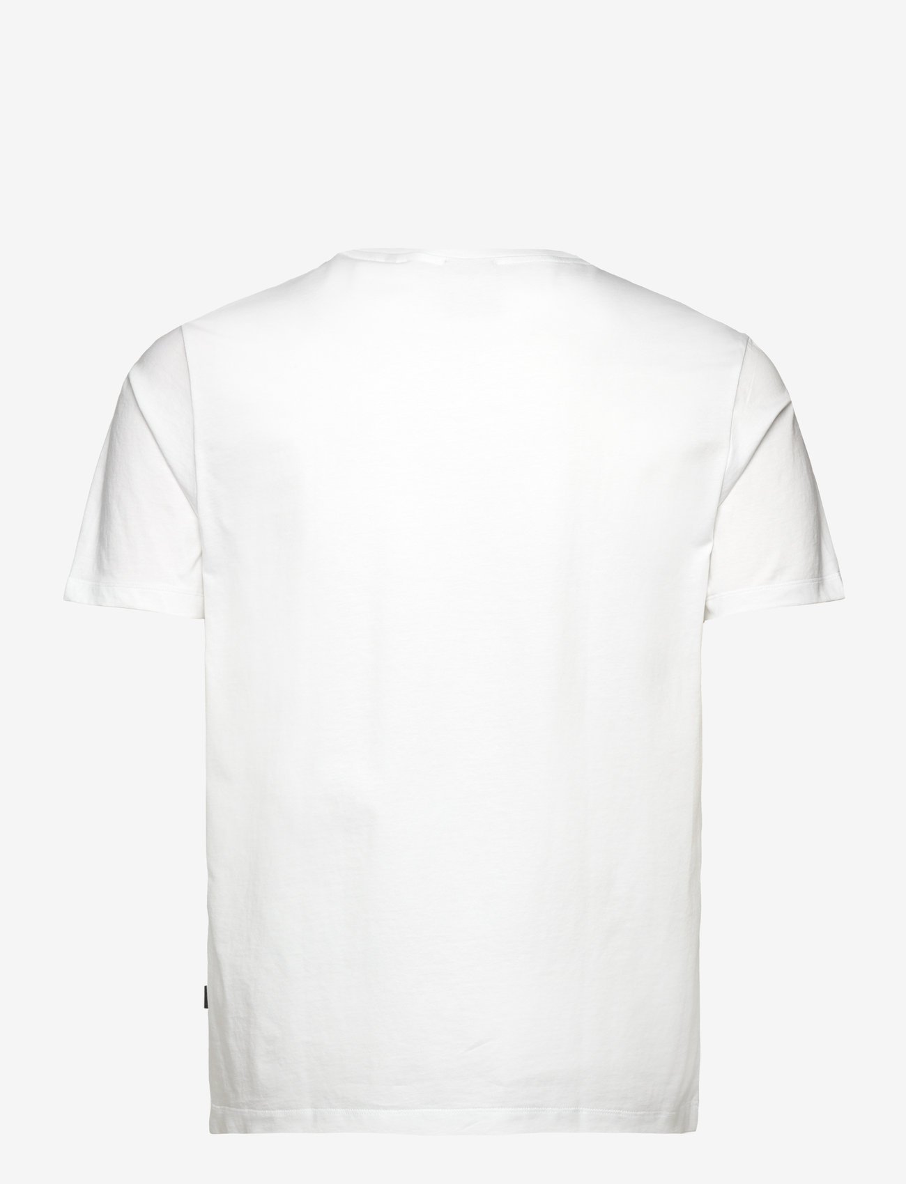 Lindbergh Black - Mercerized cotton tee S/S - kortærmede t-shirts - white - 2