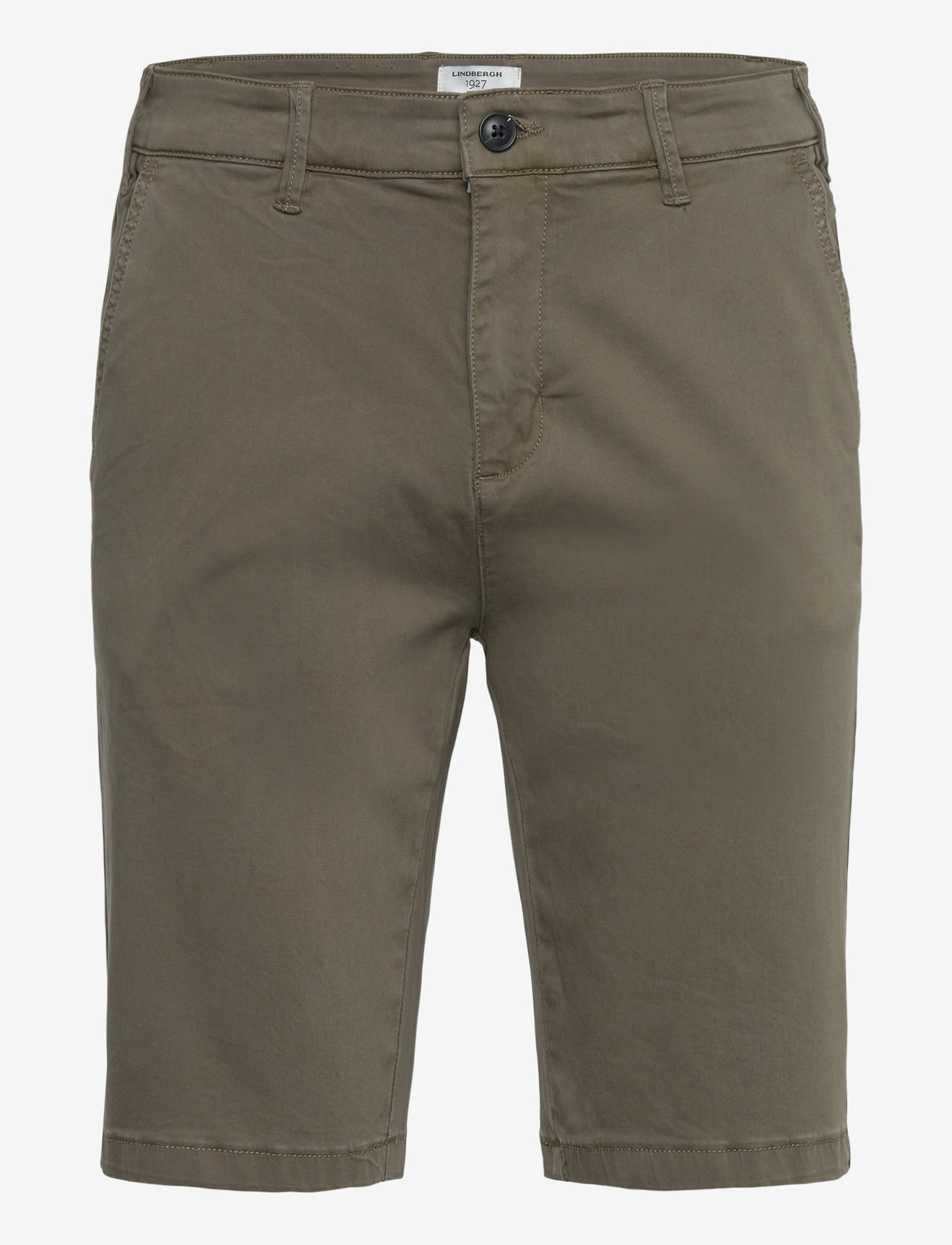 Lindbergh Black - 1927:Cashmere touch chino shorts - dusty olive - 0