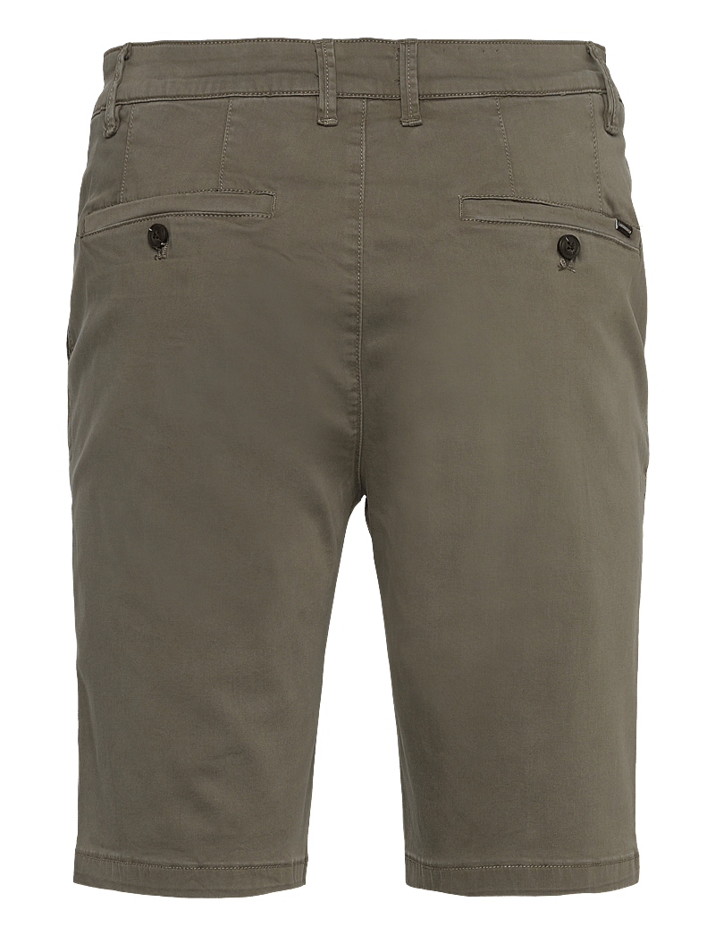 Lindbergh Black - 1927:Cashmere touch chino shorts - dusty olive - 1