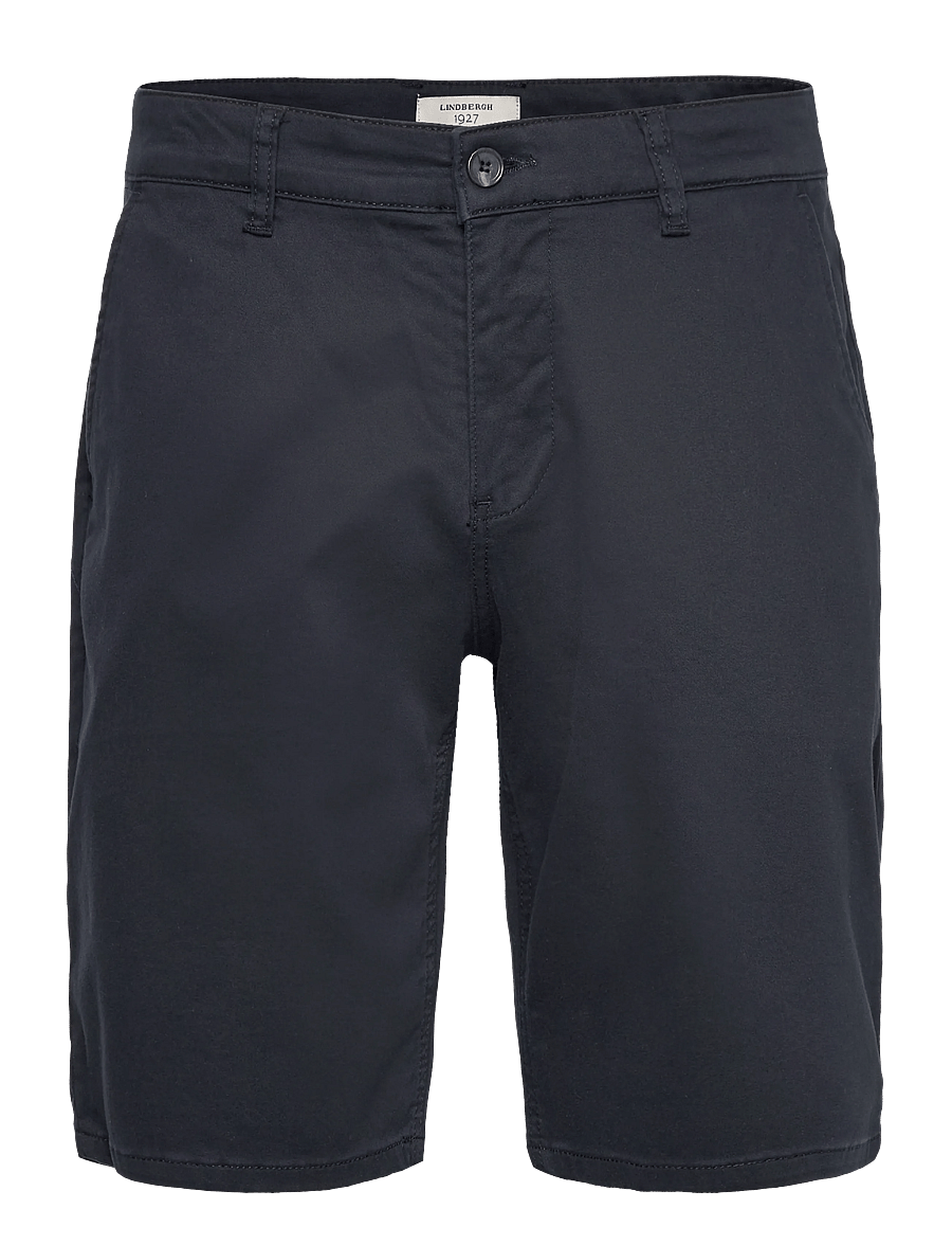 Lindbergh Black - 1927: Cashmere touch superflex chi - chinos shorts - navy - 0