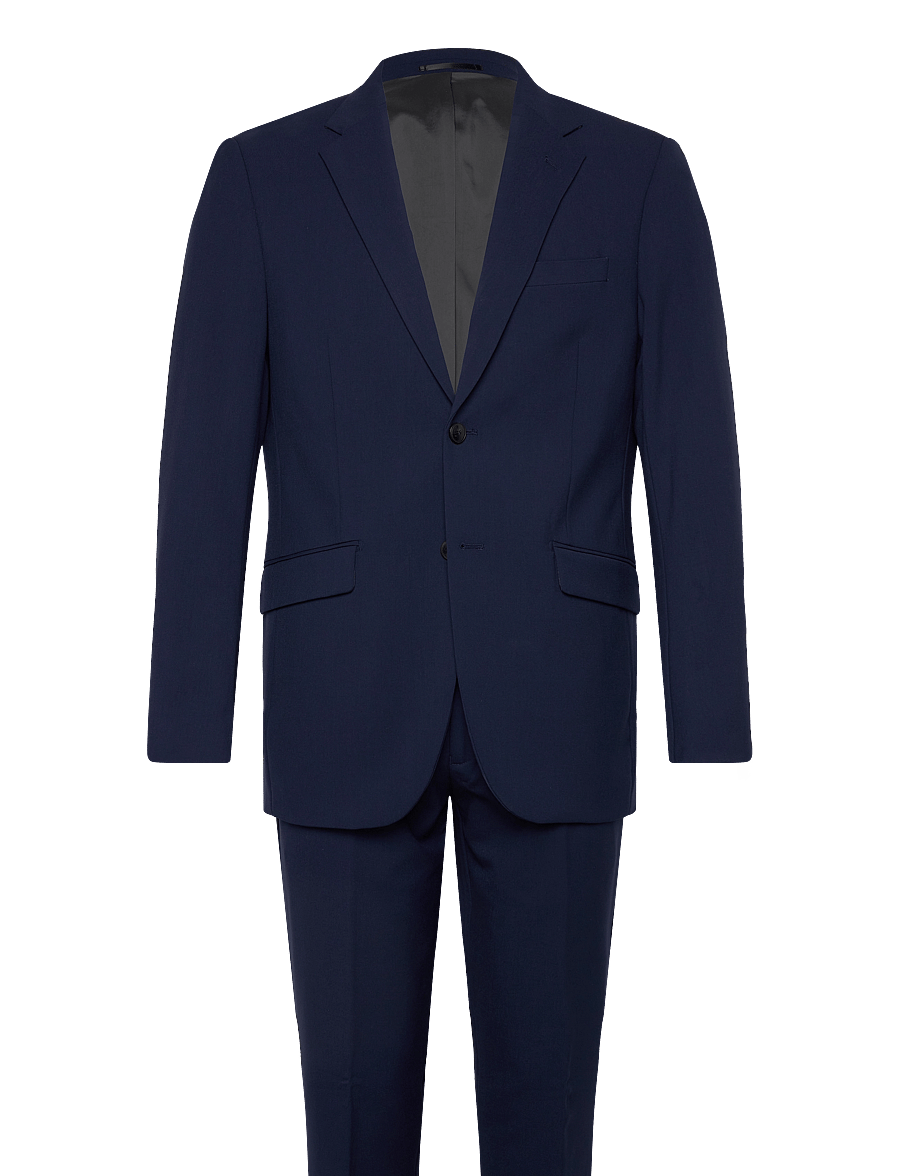 Lindbergh Black - Superflex suit - anzüge - dk blue mel - 0