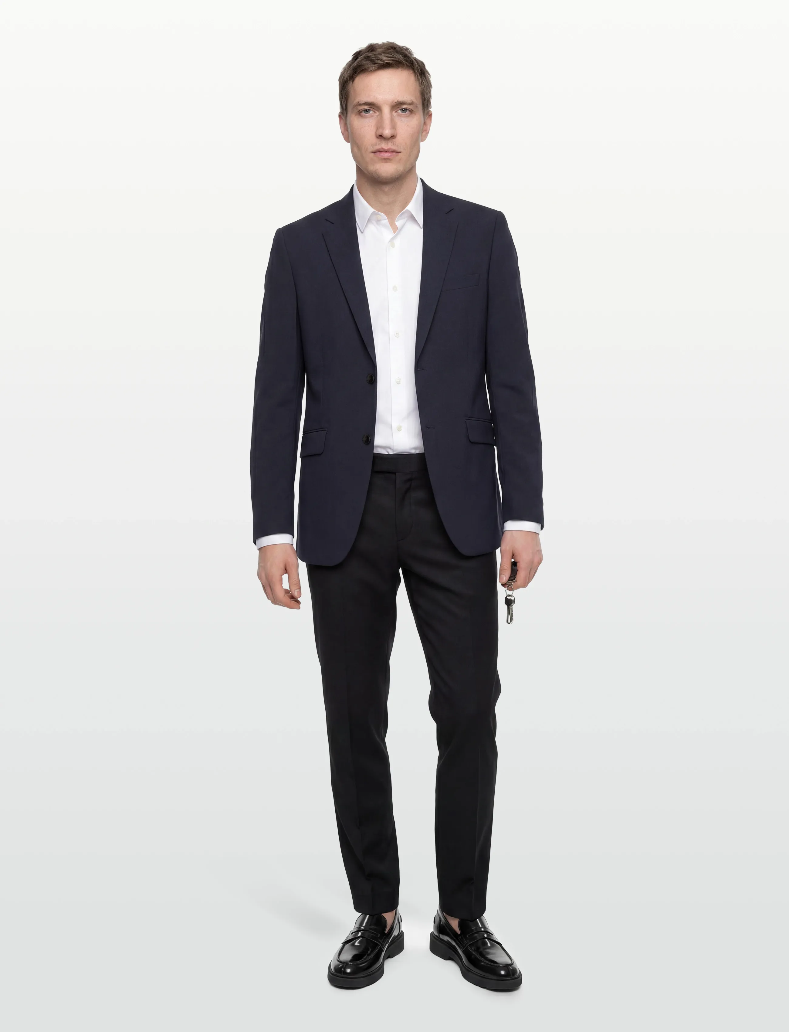 Lindbergh Black Superflex Suit, 44, Suits & Blazer, Marineblau - Suits, Männerswear