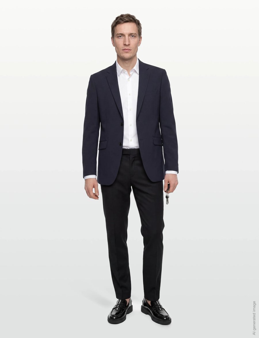 Lindbergh Black - Superflex suit - anzüge - navy - 0