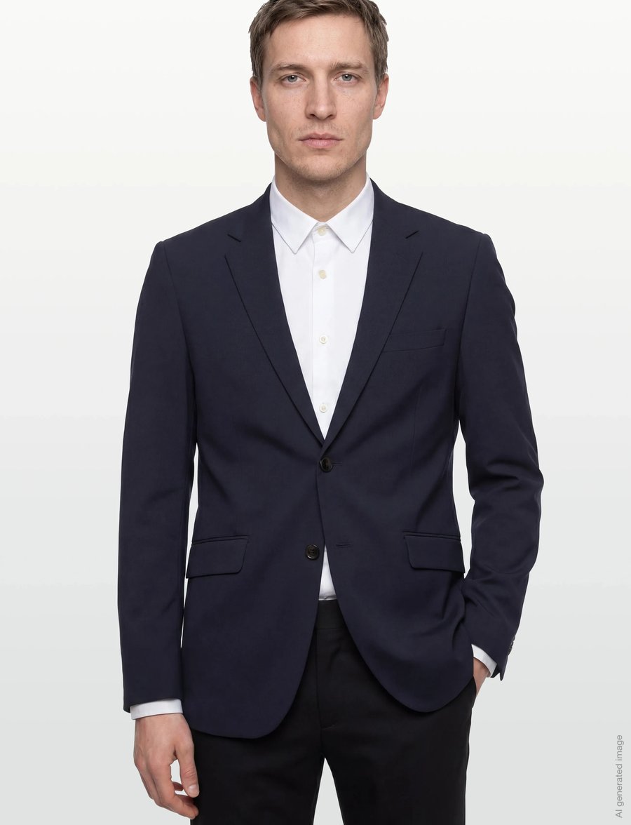 Lindbergh Black - Superflex suit - anzüge - navy - 5