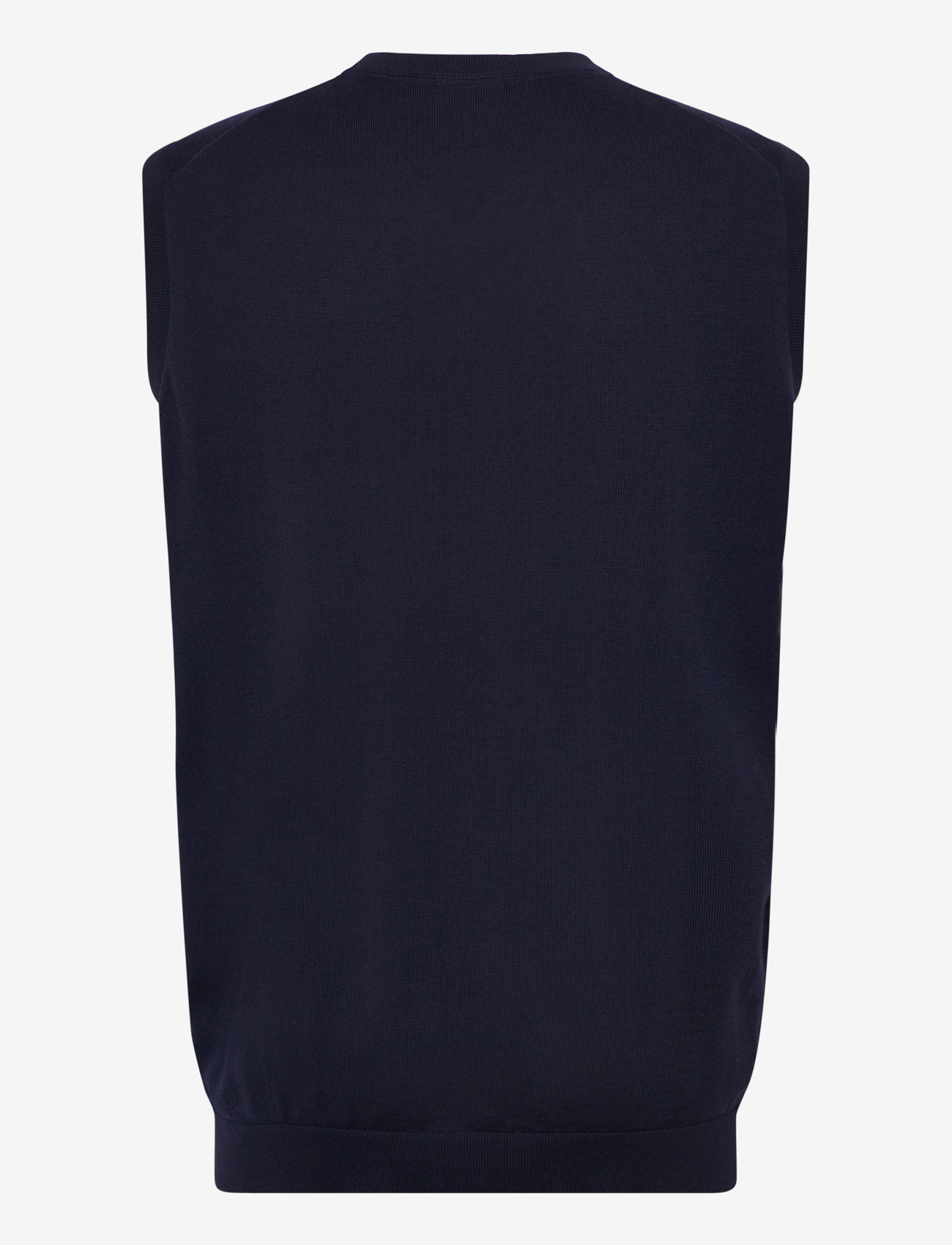 Lindbergh Black - 100 % merino v-neck slipover - gestrickte westen - navy - 1