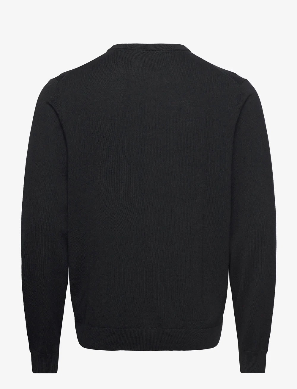 Lindbergh Black - 100 % merino crew neck knit - rundhals - black - 2
