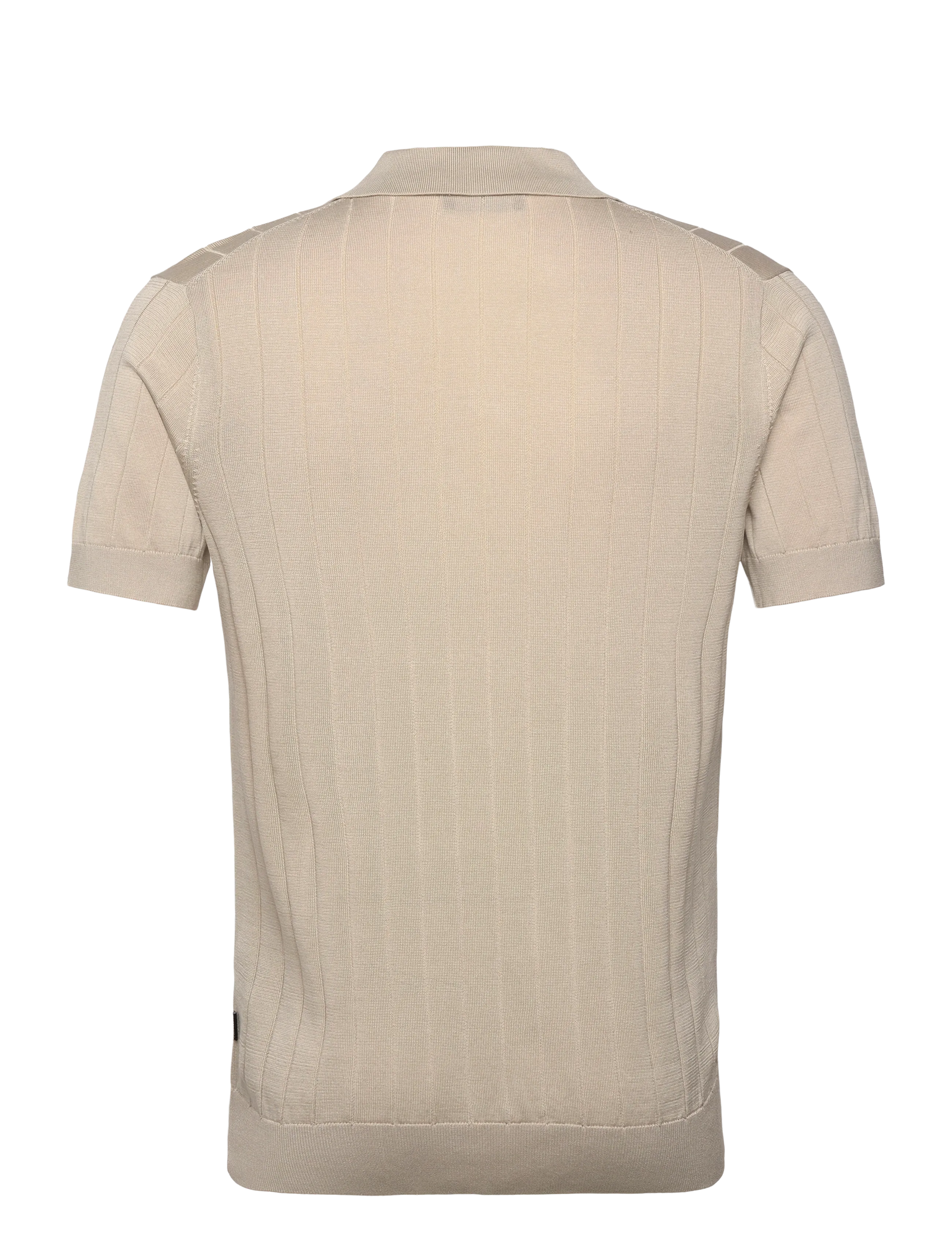Lindbergh Black - Open collar knitted polo S/S - kootud polosärgid - kit - 2