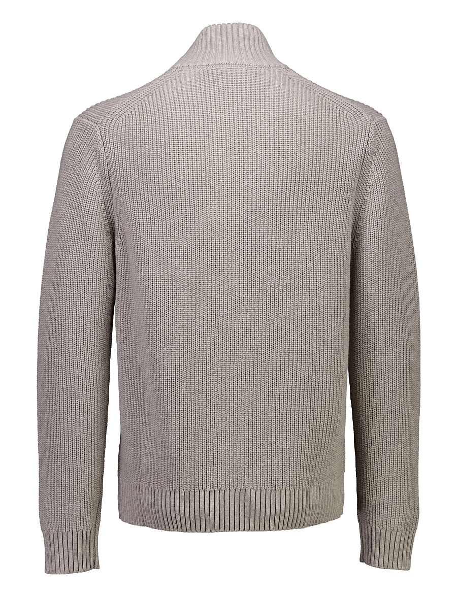 Lindbergh Black - 1927: Merino blend button through cardigan - strickjacken - lt sand mel - 2