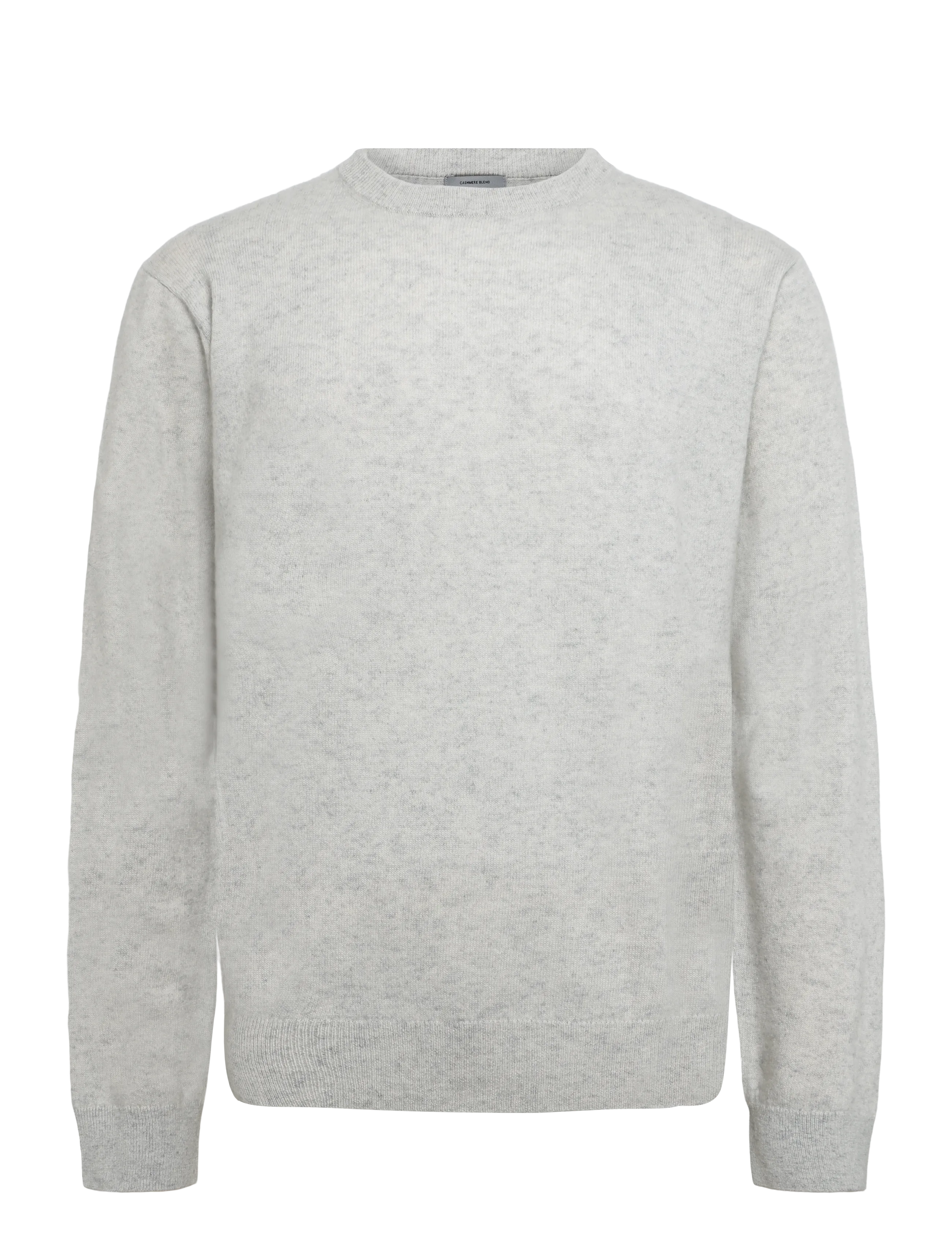 Lindbergh Black 1927: Wool cashmere blend knit - Knitwear - OFF WHITE MEL / white