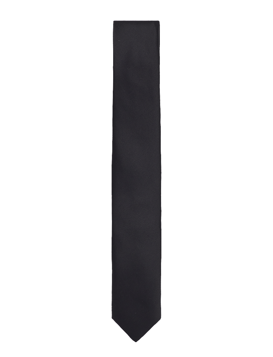 Lindbergh Black - Polyester tie 5 cm - slips - black - 0
