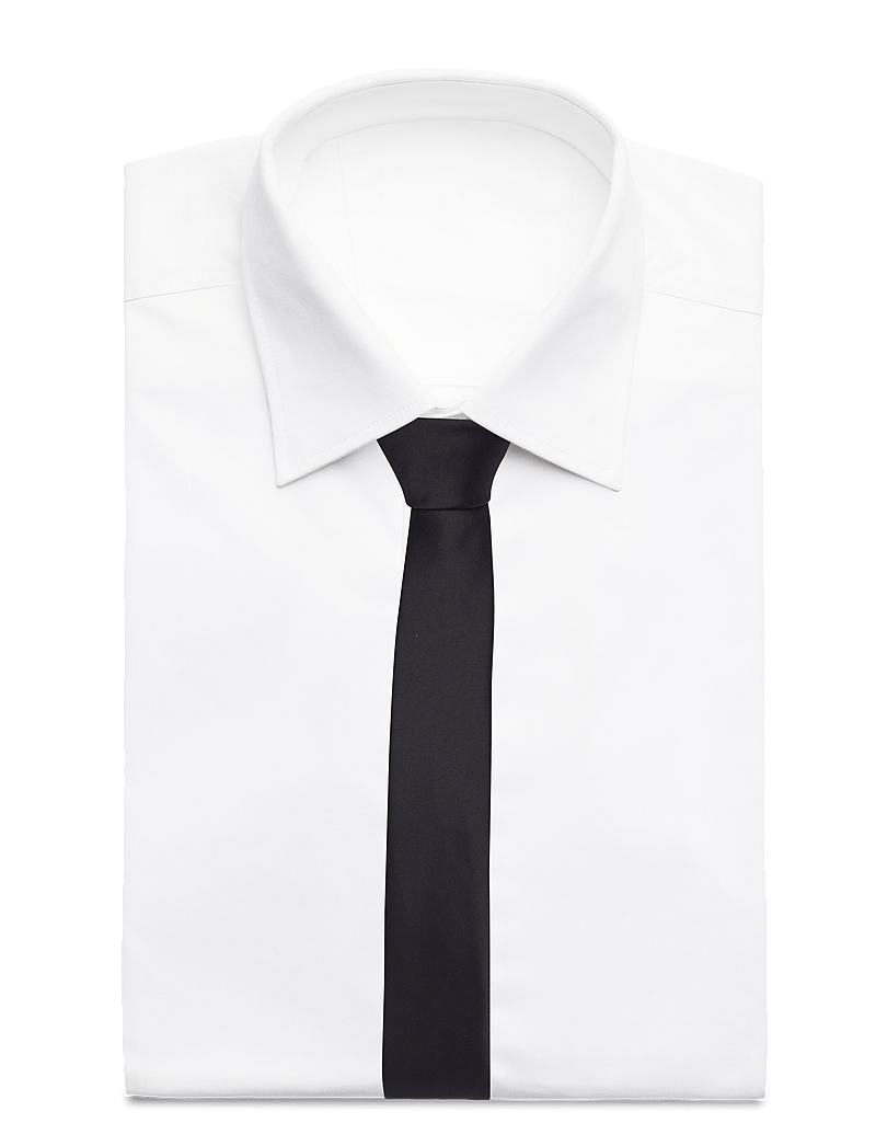 Lindbergh Black - Polyester tie 5 cm - slipsar - black - 1