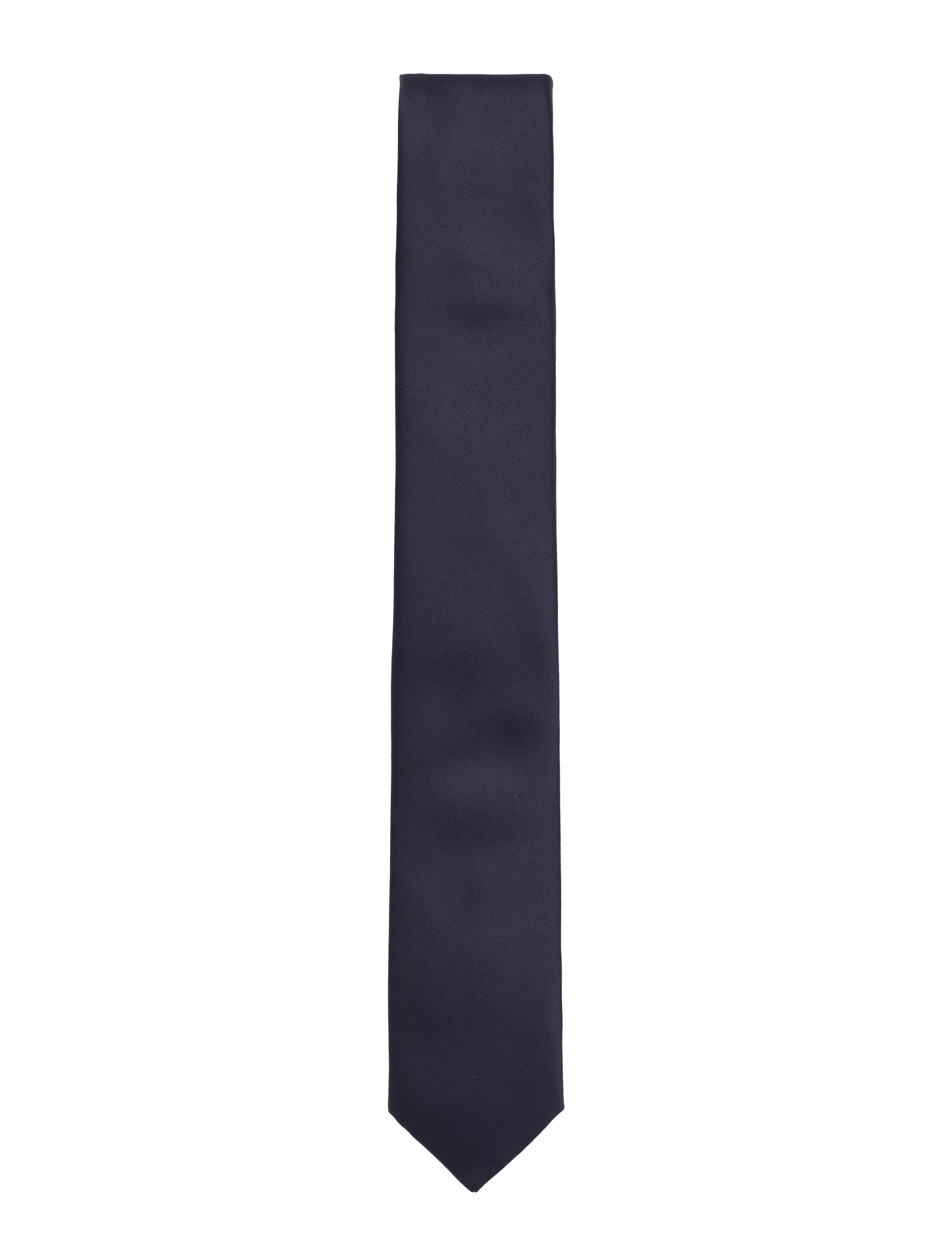 Lindbergh Black Polyester Tie 5 Cm, One Size, Accessories, Marineblau - Ties, Männerswear