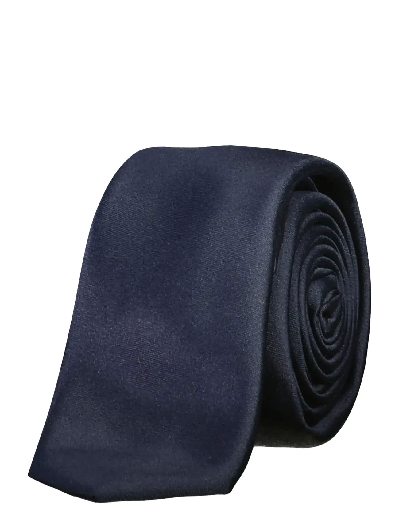 Lindbergh Black Polyester tie 5 cm - E-smaspäev - NAVY / navy