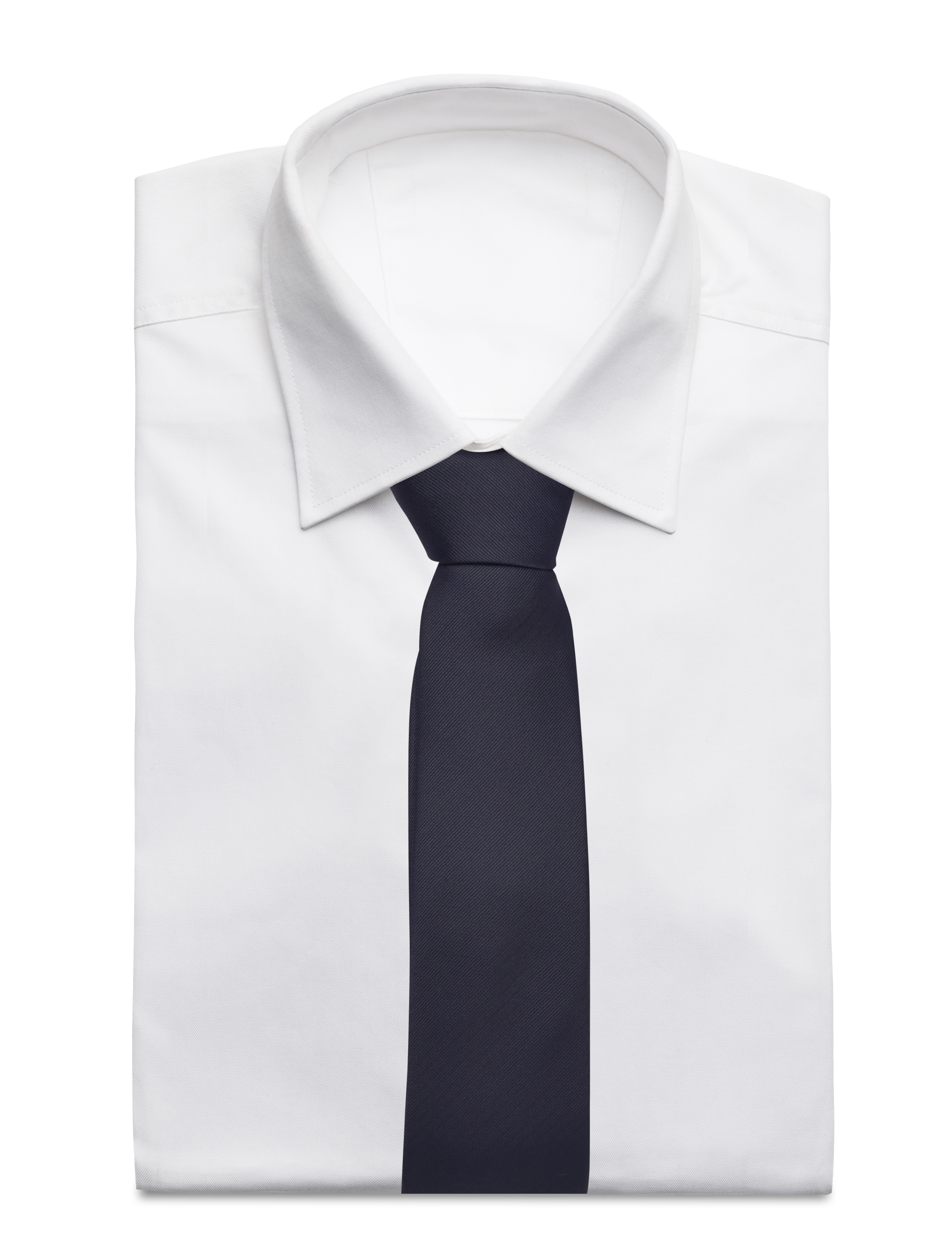 Lindbergh Black - Polyester tie 7 cm - laveste priser - navy - 1