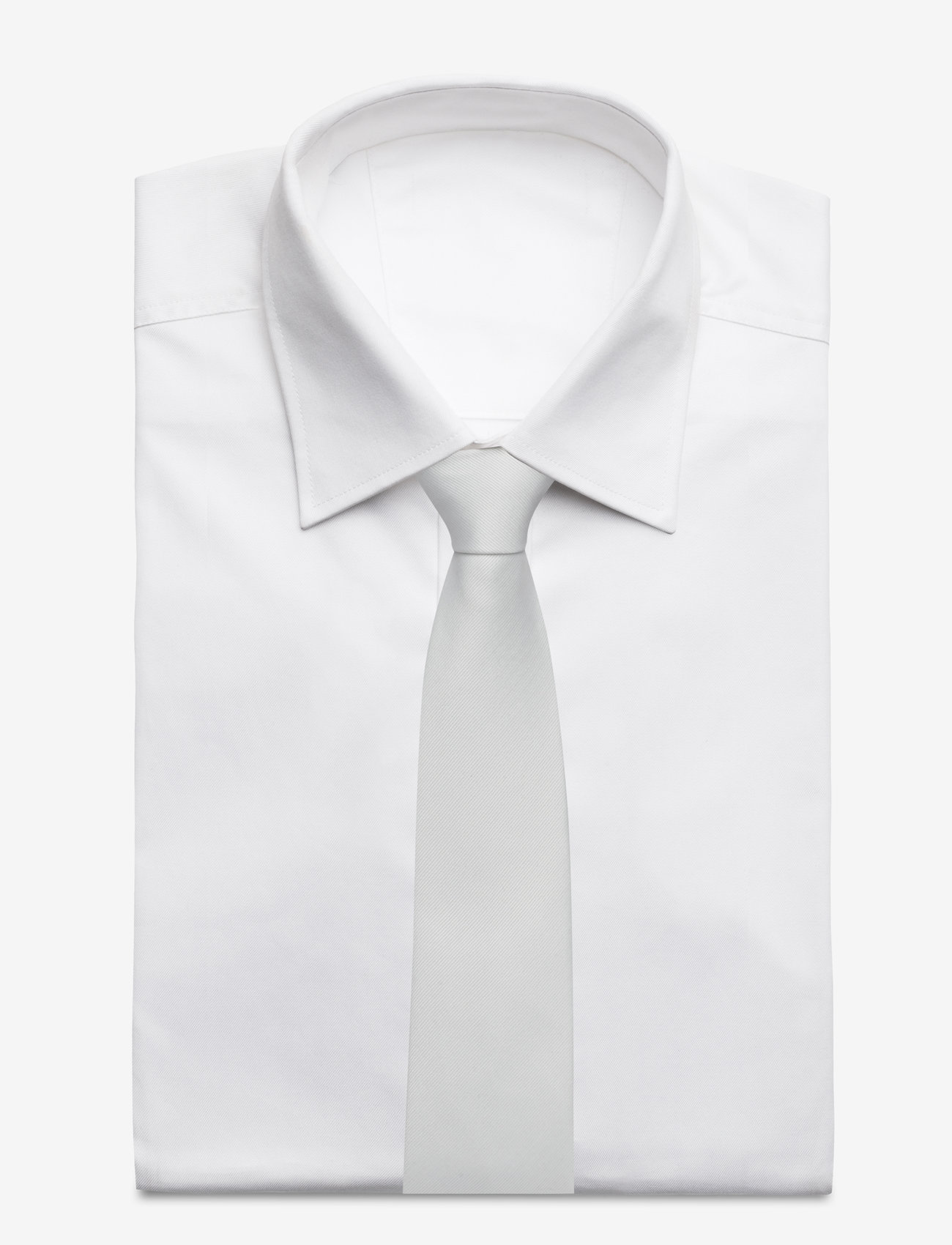 Lindbergh Black - Polyester tie 7 cm - die niedrigsten preise - white - 1