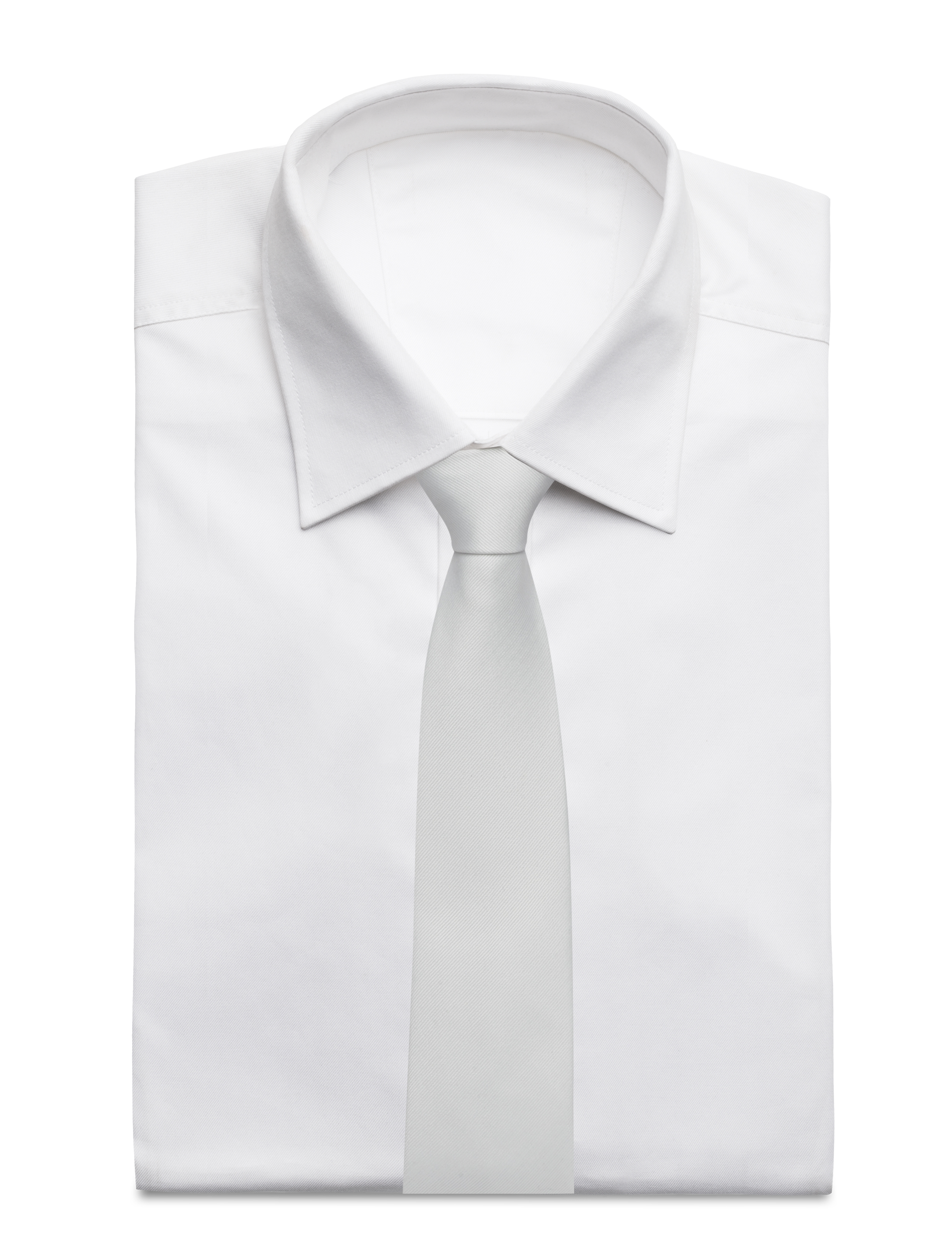 Lindbergh Black - Polyester tie 7 cm - laveste priser - white - 1