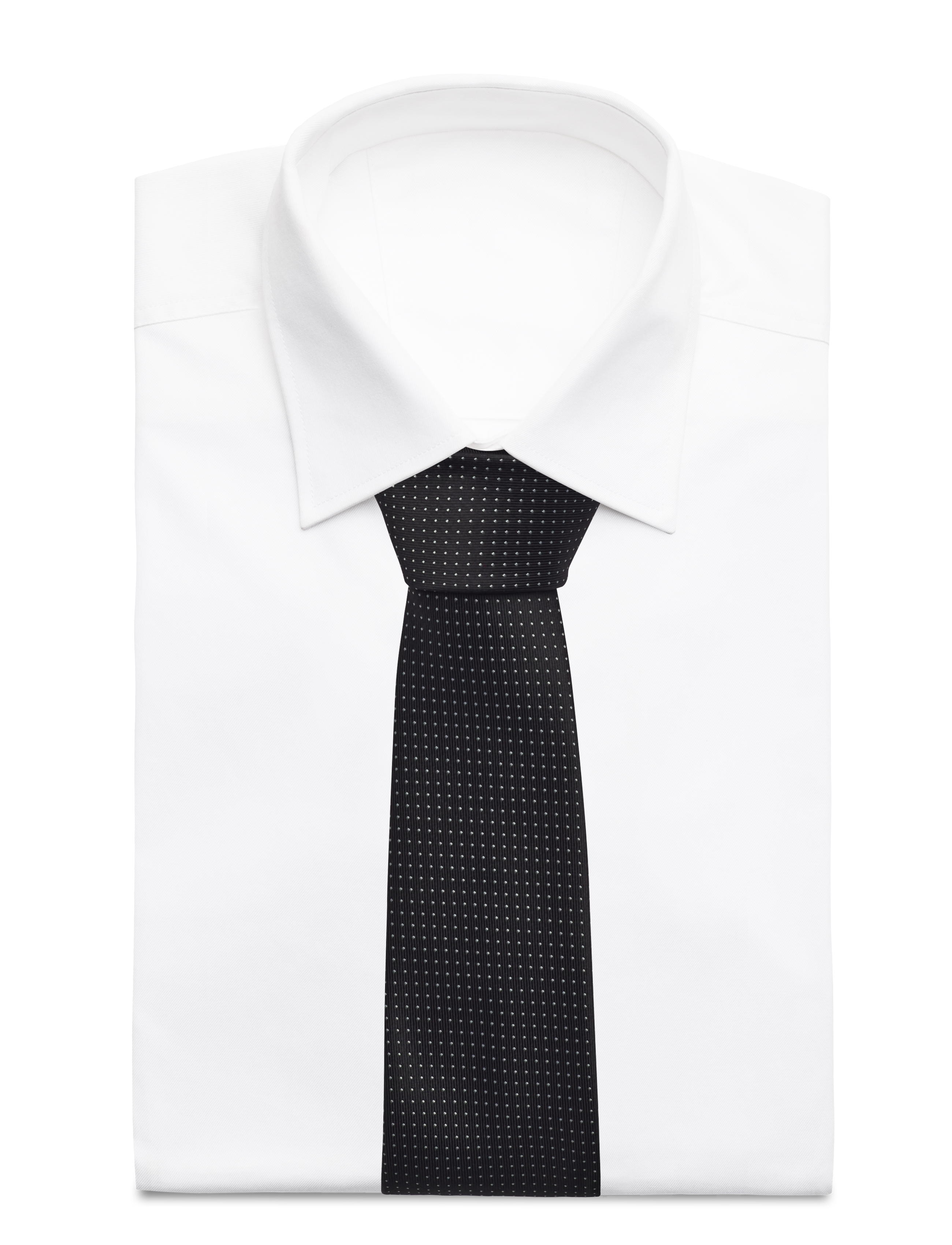 Lindbergh Black - Polyester tie with dots 7 cmPolyester tie with dots 7 cm - alhaisimmat hinnat - black - 1