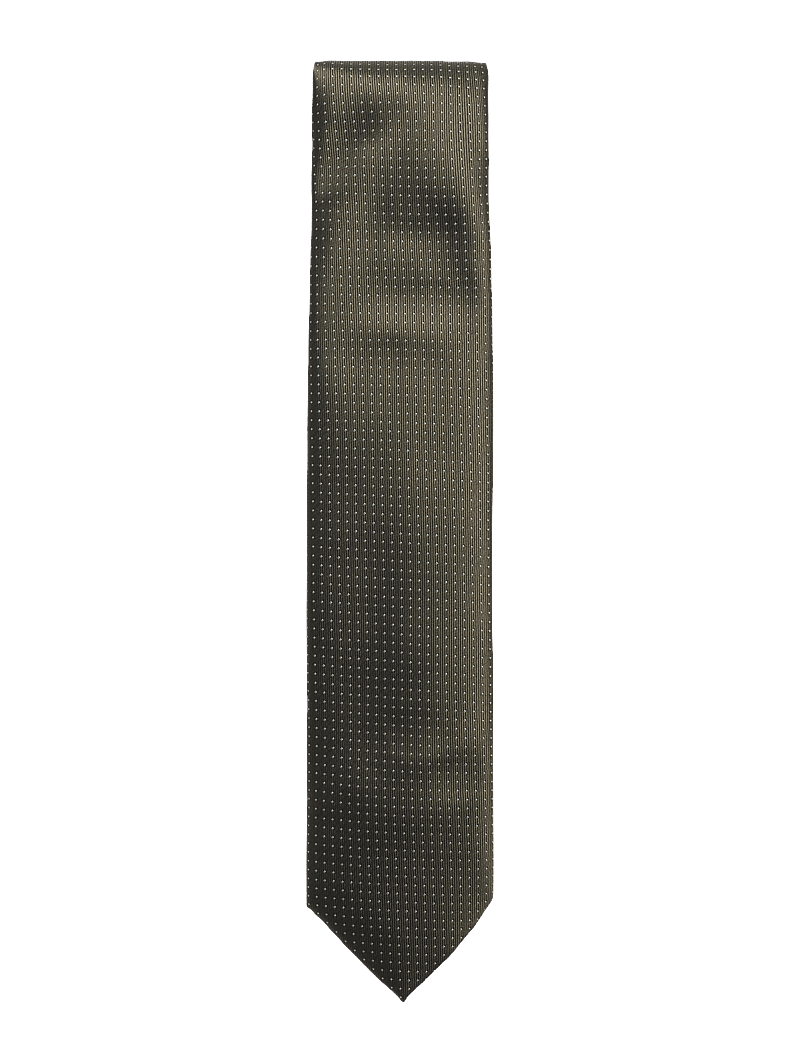 Lindbergh Black - Polyester tie with dots 7 cmPolyester tie with dots 7 cm - krawatten - olive - 0