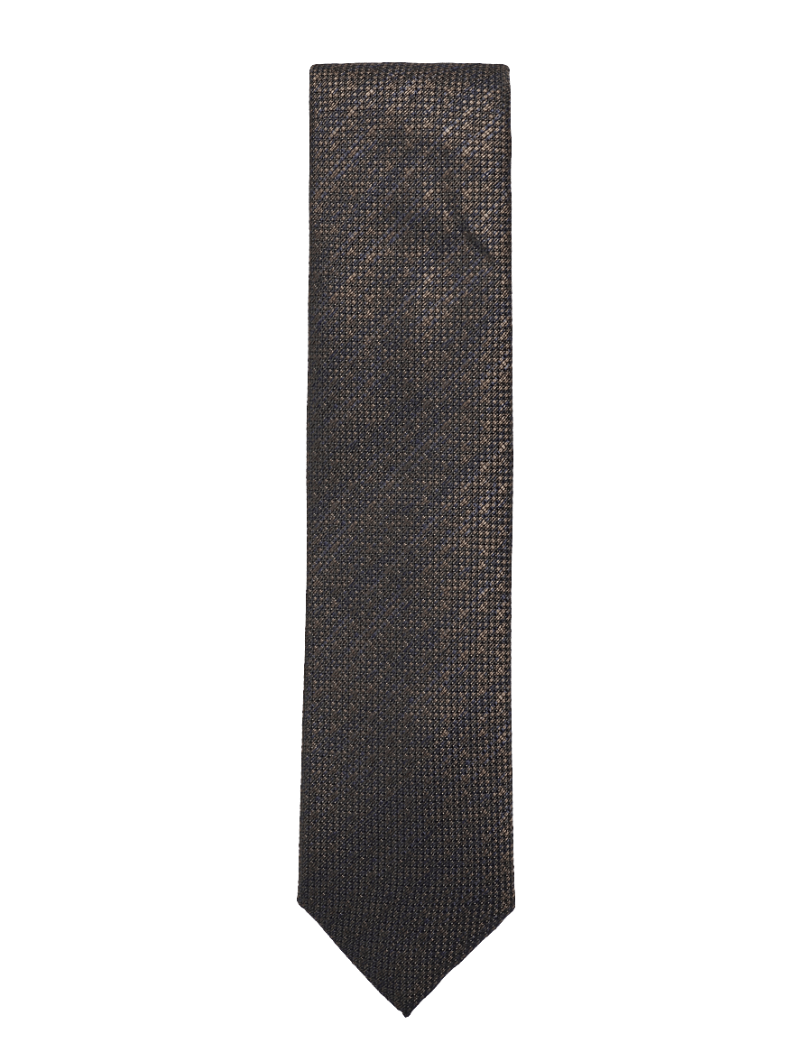 Lindbergh Black - Structured linen blend tie 7 cmStructured linen blend tie 7 cm - lipsud - navy - 0