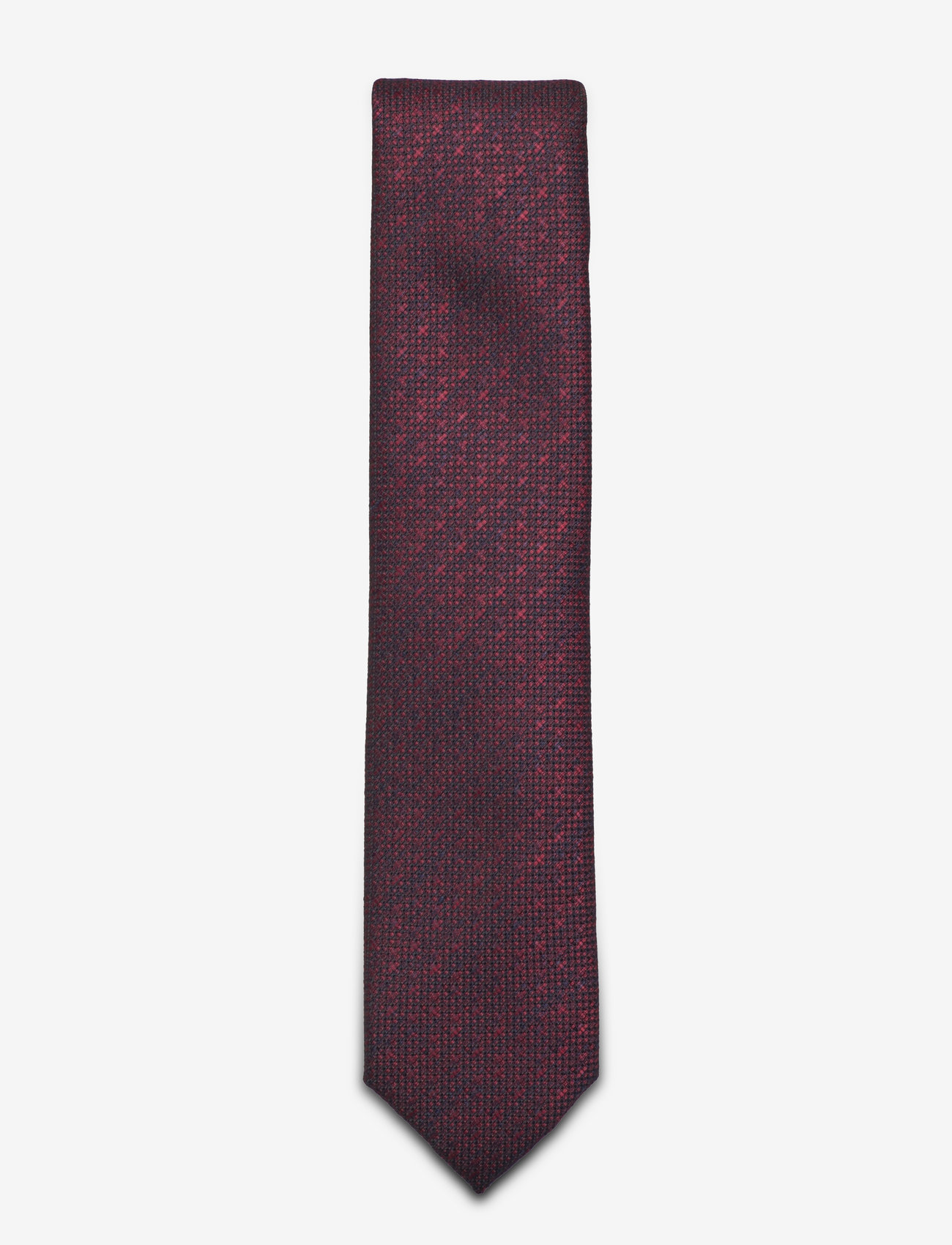 Lindbergh Black - Structured linen blend tie 7 cmStructured linen blend tie 7 cm - slips - wine - 0