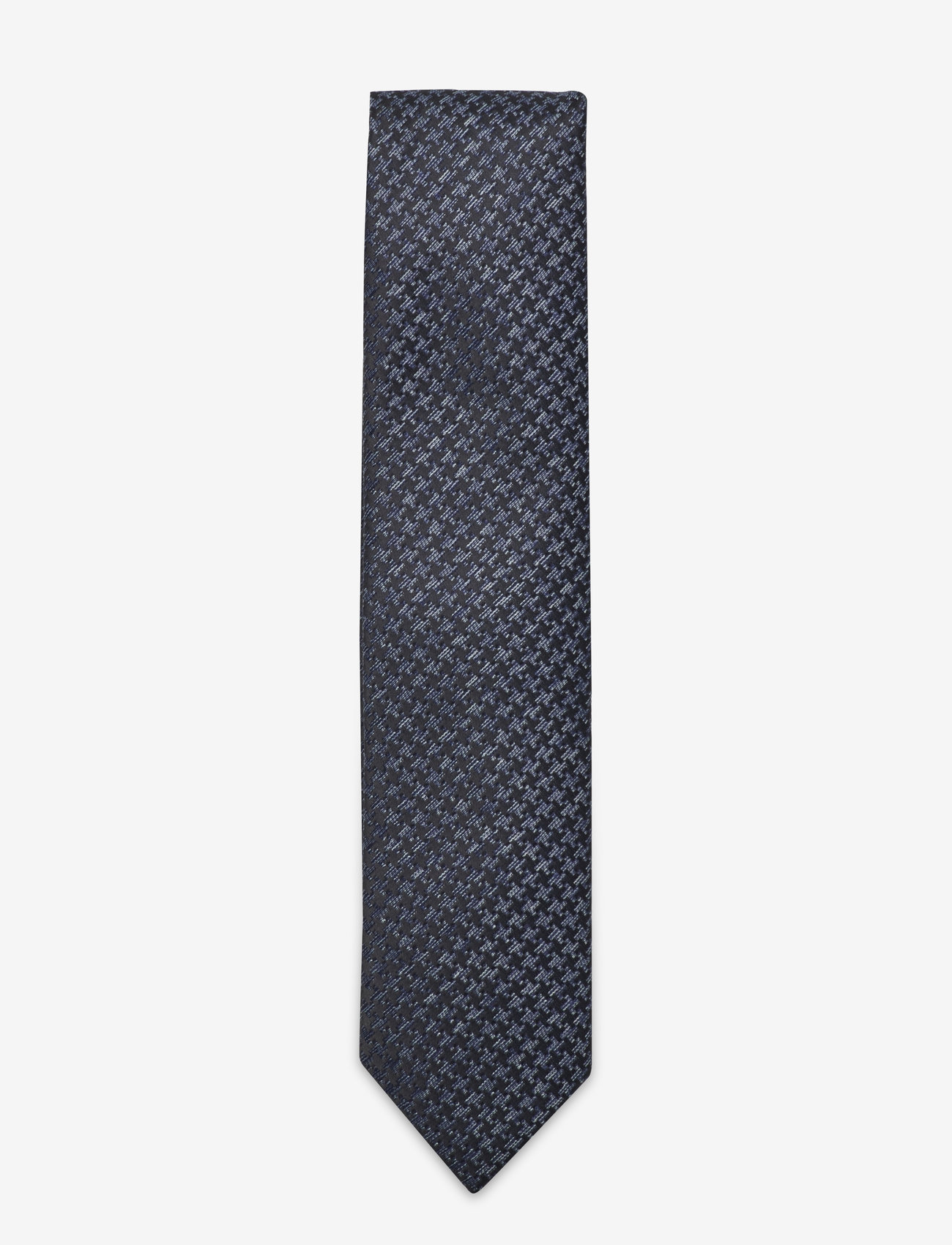 Lindbergh Black - Patterned tie 7 cm - laveste priser - blue - 0