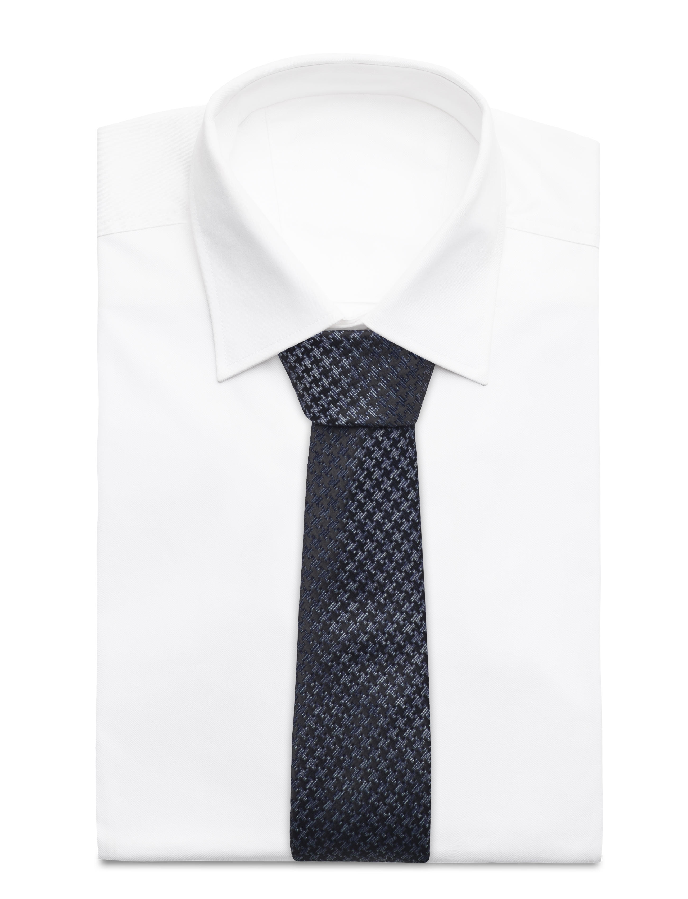Lindbergh Black - Patterned tie 7 cm - gimtadienio dovanos - blue - 1