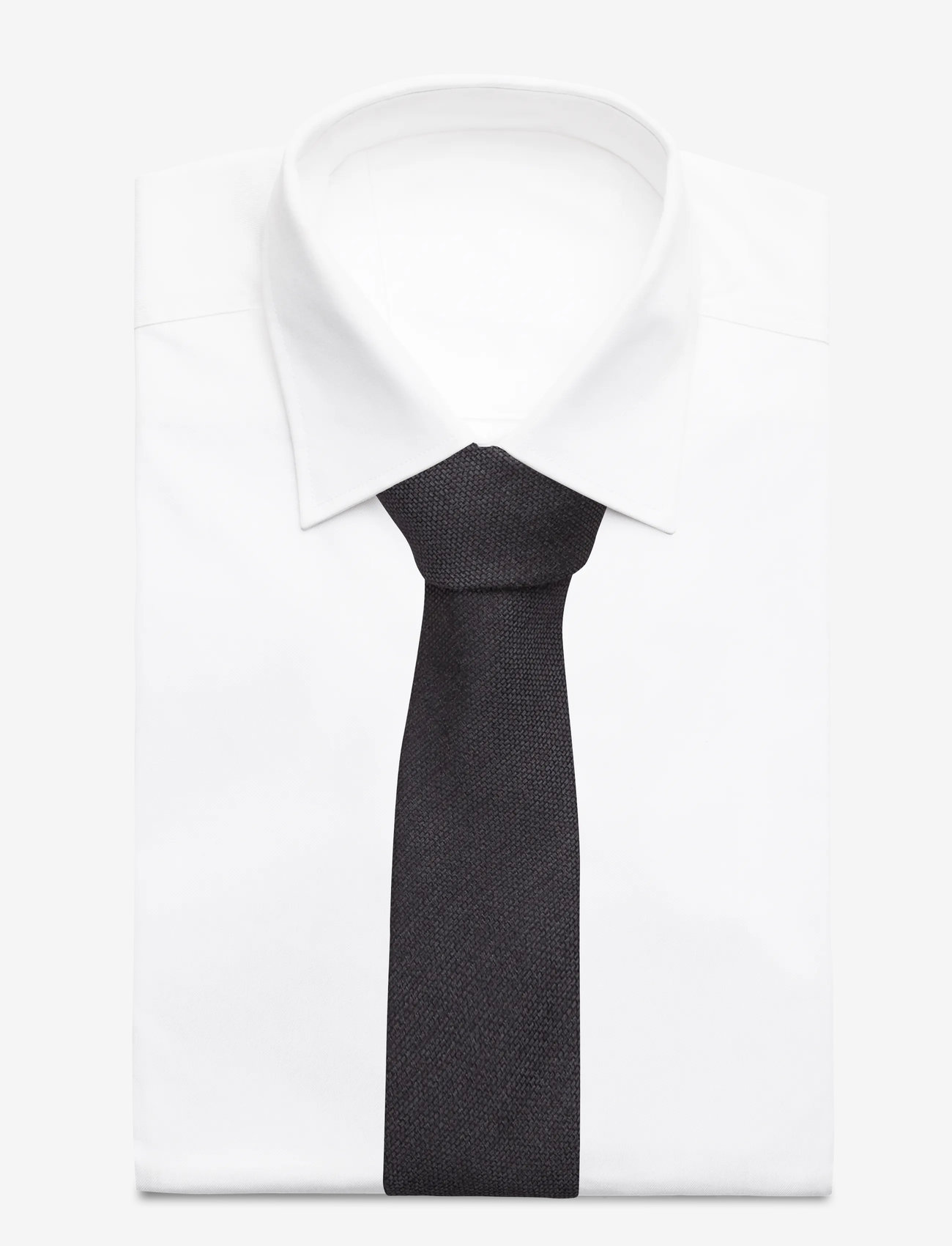 Lindbergh Black - Structured tie 7 cm - die niedrigsten preise - grey - 1