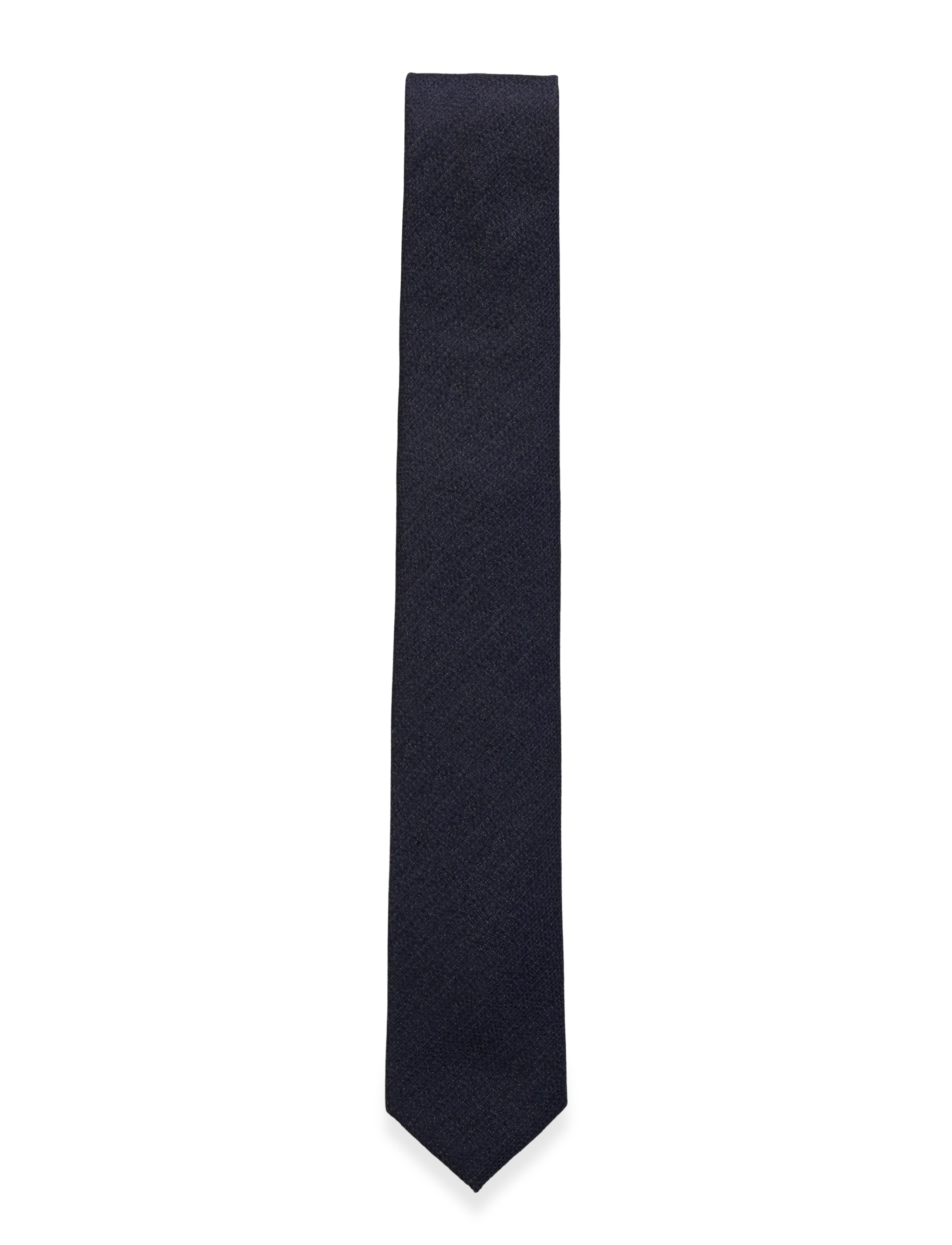 Lindbergh Black Structured Tie 7 Cm, One Size, Accessories, Marineblau - Ties, Männerswear