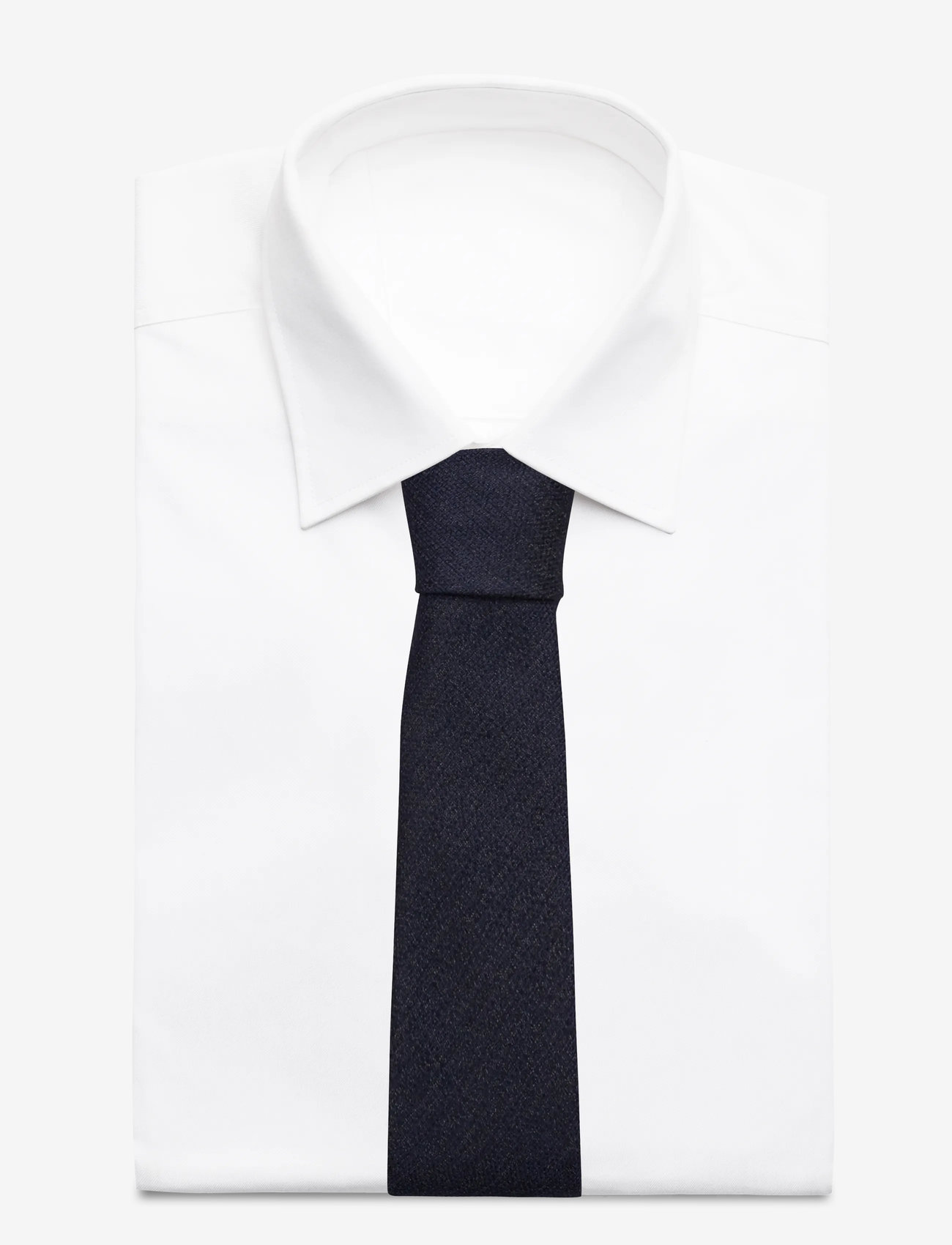 Lindbergh Black - Structured tie 7 cm - die niedrigsten preise - navy - 1