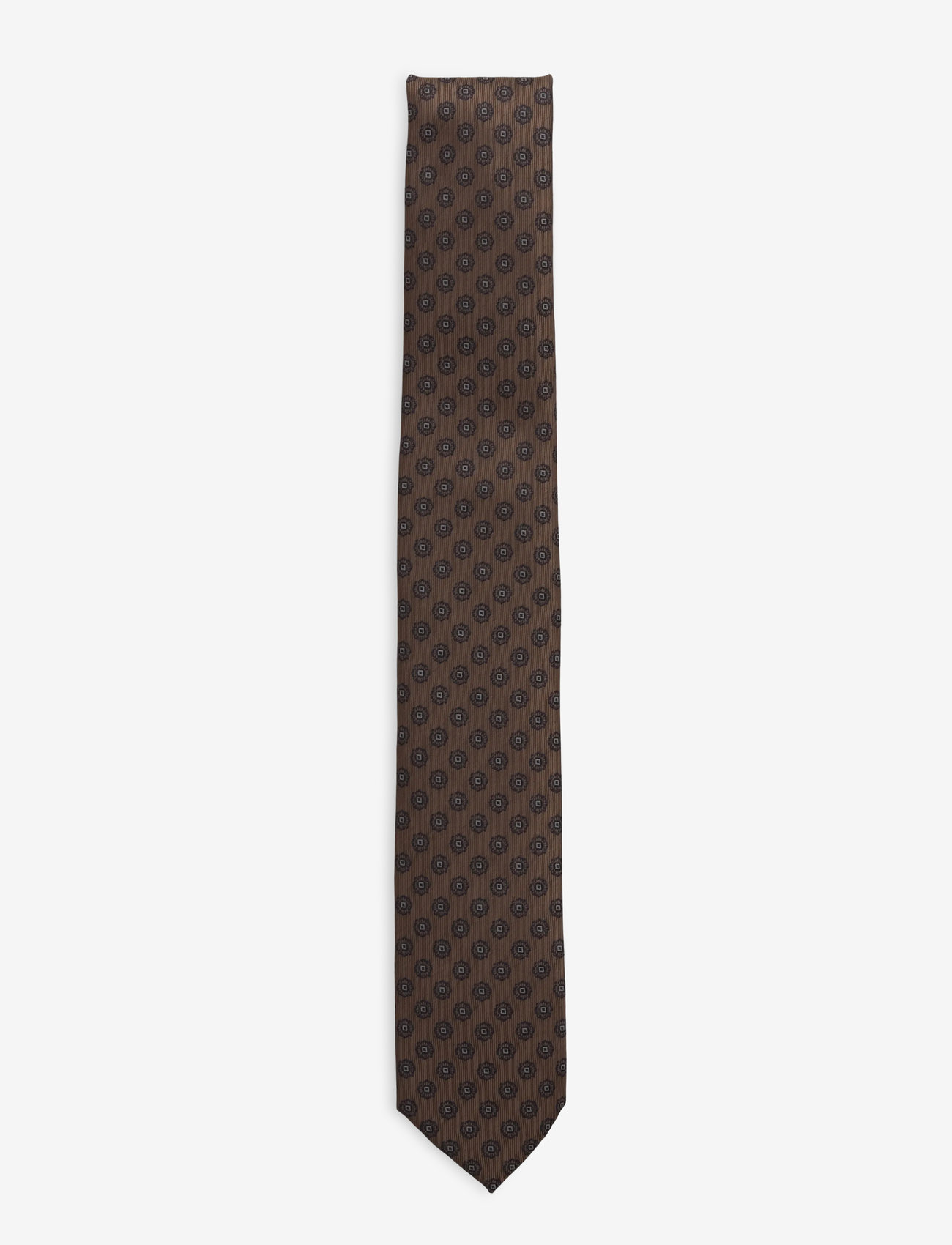 Lindbergh Black - Tie with pattern 7 cm - gifts below 15000kr - brown - 0