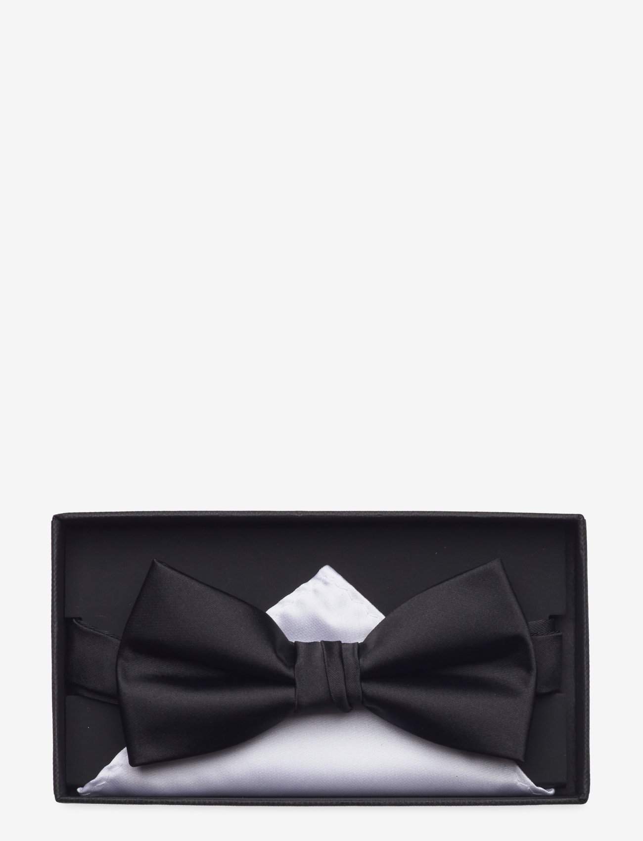 Lindbergh Black - Polyester bow tie - lägsta priserna - black - 0