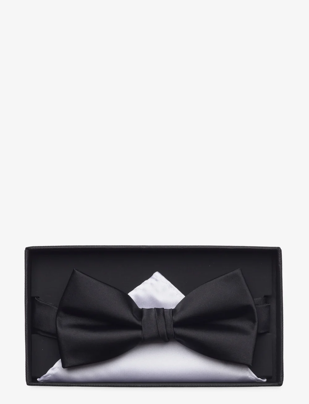 Lindbergh Black - Polyester bow tie - fliegen - black - 0