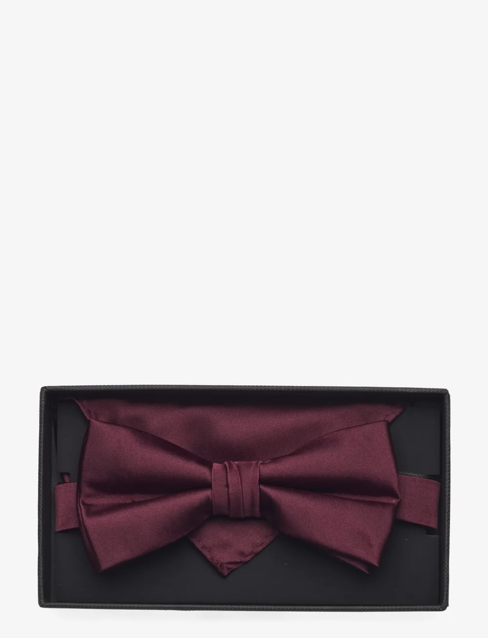 Lindbergh Black - Polyester bow tie - butterflies - bordeaux - 0