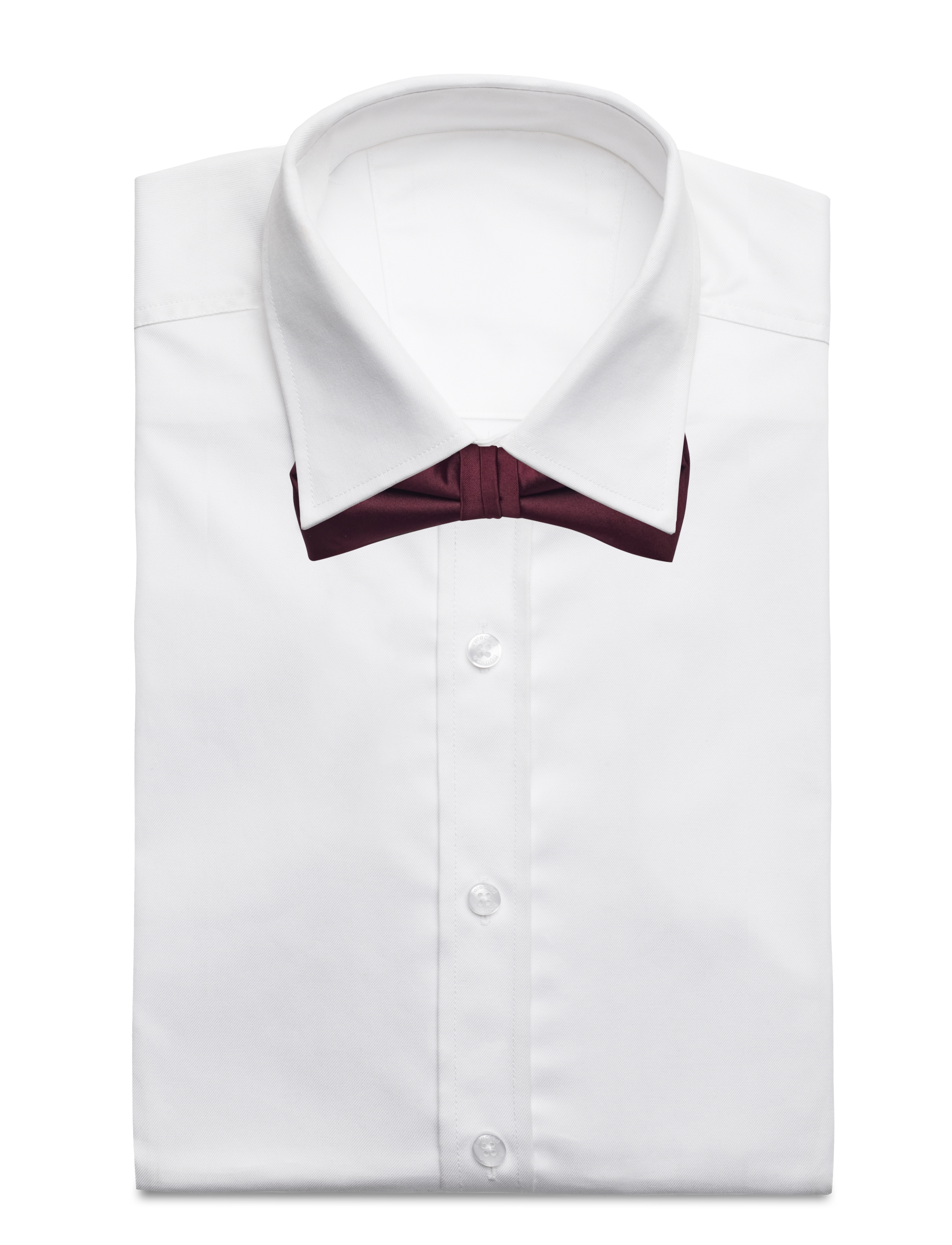 Lindbergh Black - Polyester bow tie - laveste priser - bordeaux - 4