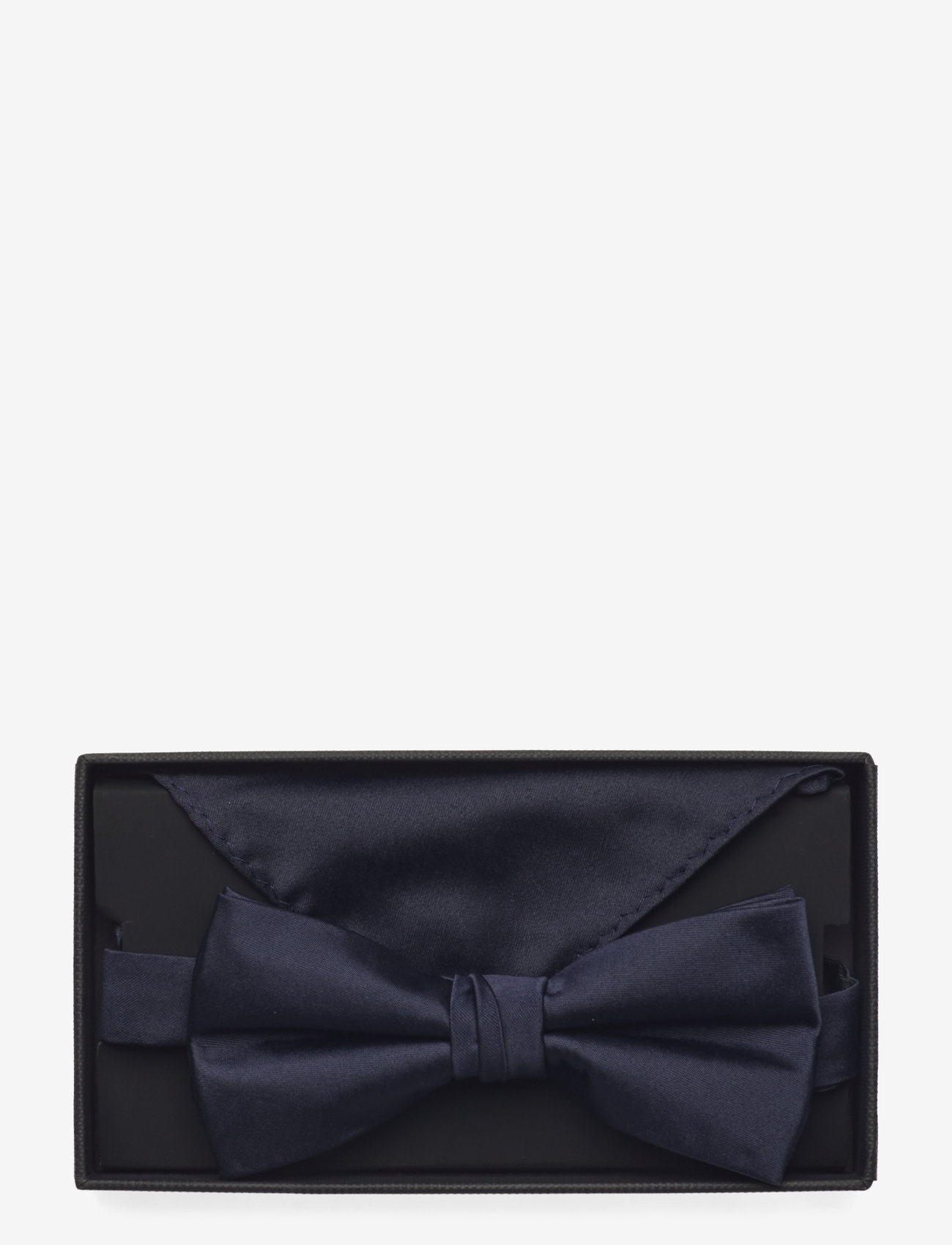 Lindbergh Black - Polyester bow tie - rusetit - navy - 0