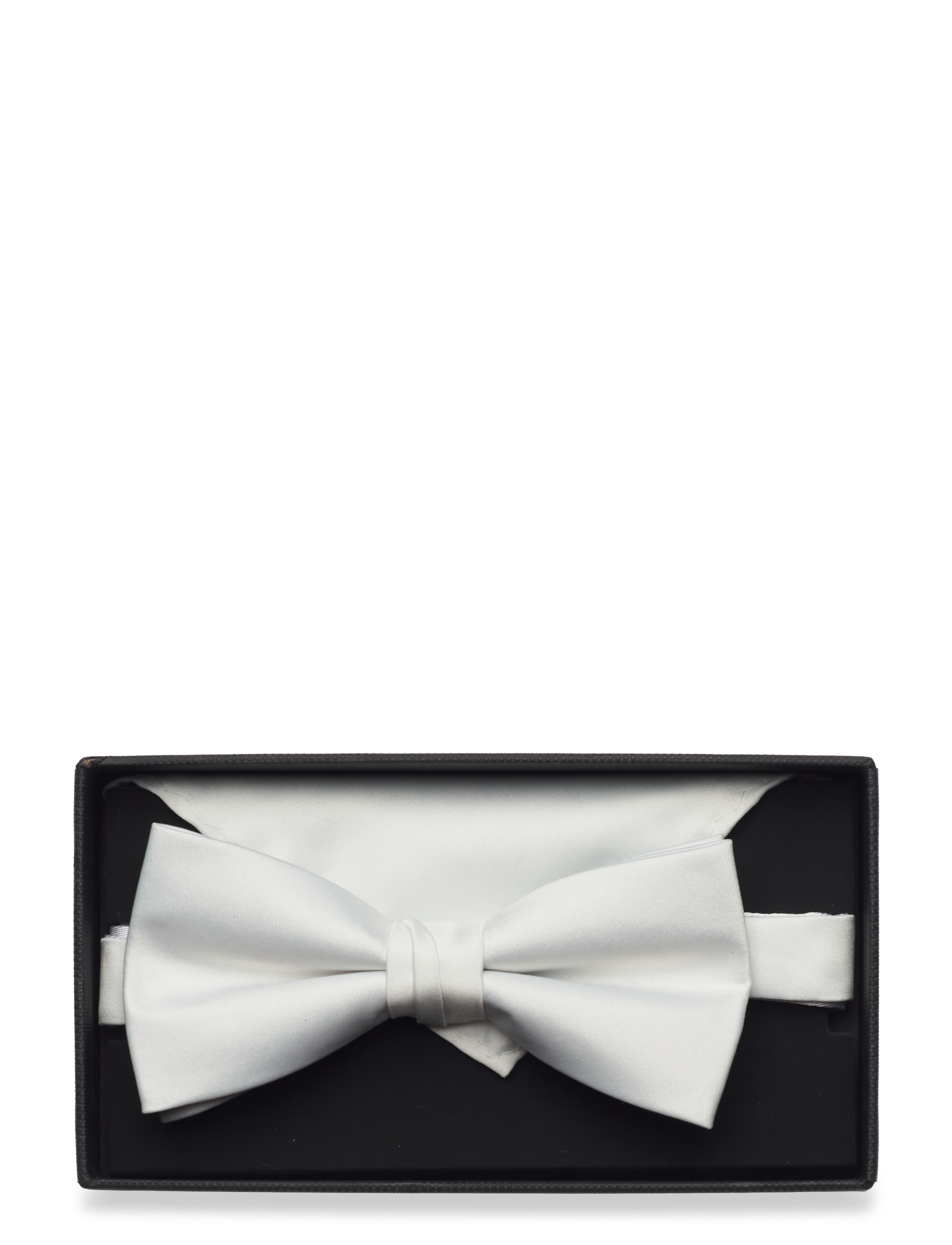Lindbergh Black Polyester Bow Tie, One Size, Accessories, Weiß - Ties, Männerswear