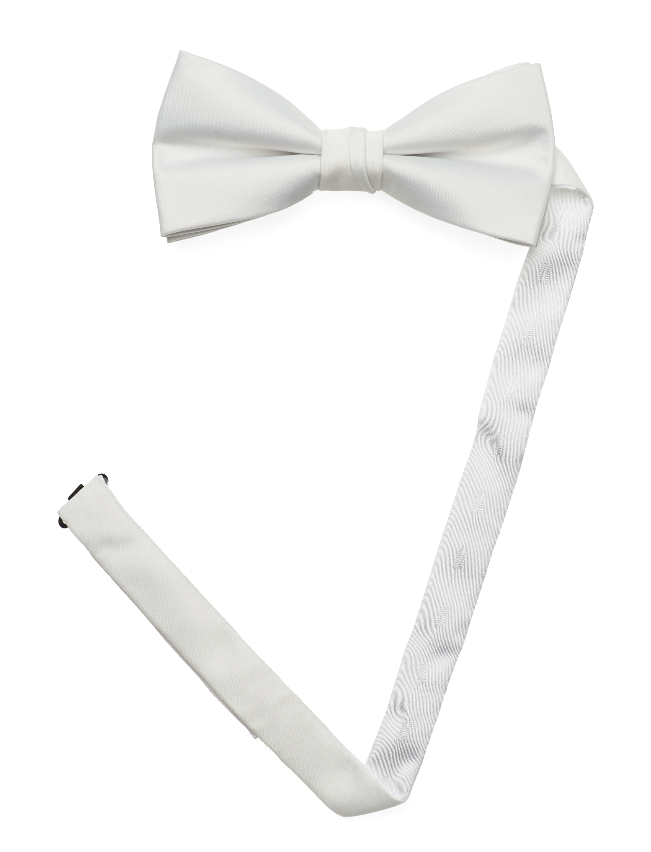 Lindbergh Black - Polyester bow tie - die niedrigsten preise - white - 3