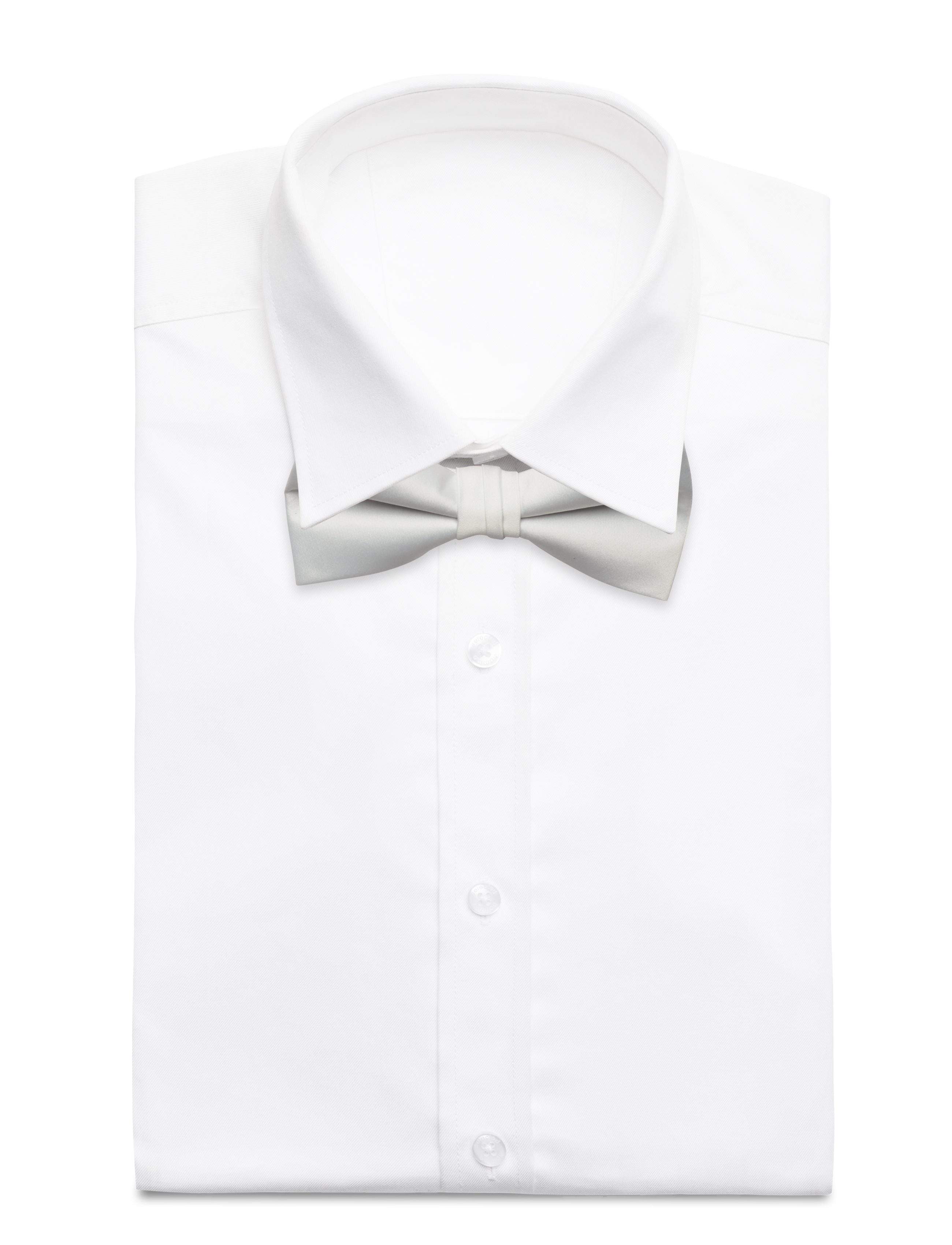 Lindbergh Black - Polyester bow tie - die niedrigsten preise - white - 4